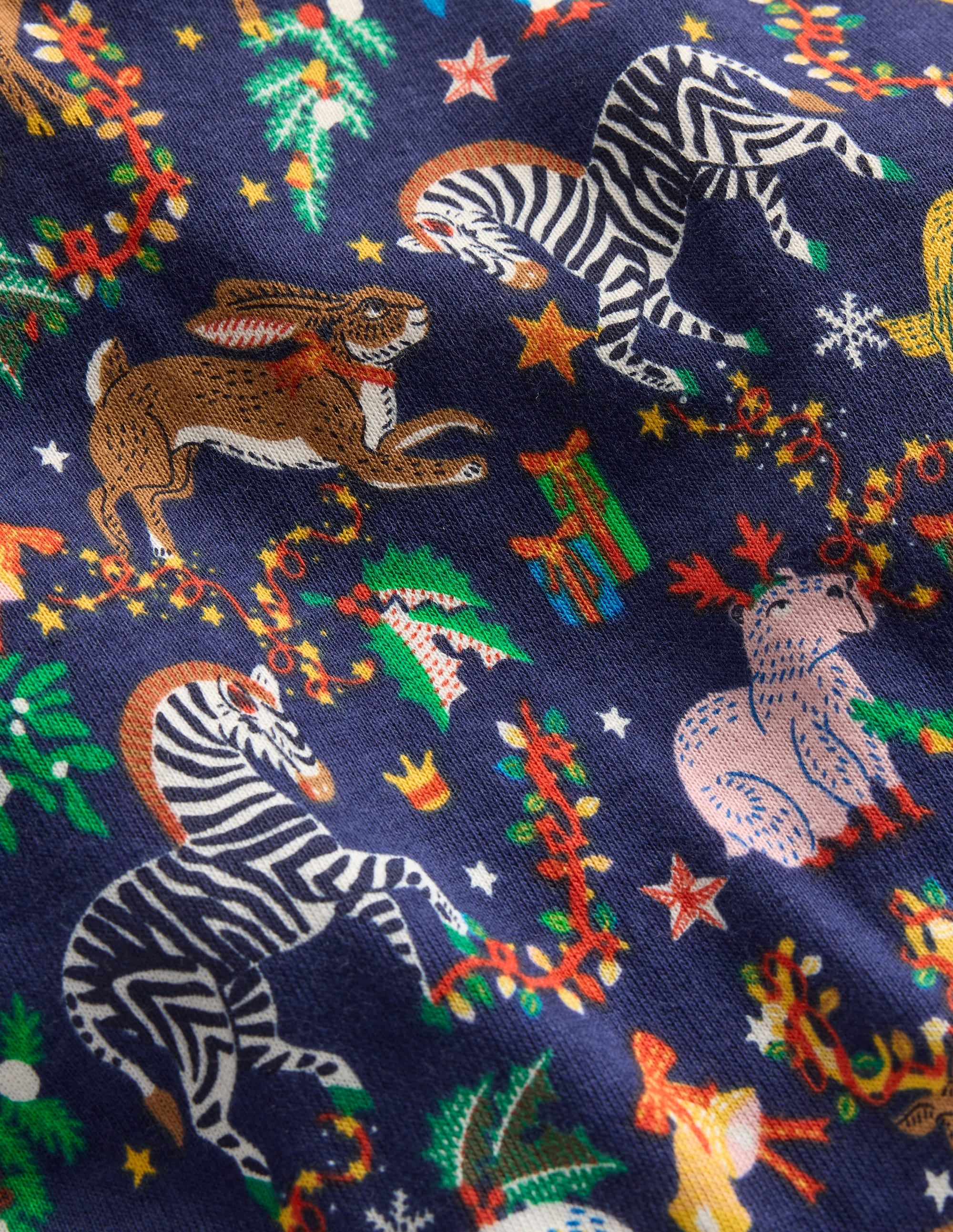 Snug Long John Pajamas-Medieval Christmas party - Image 3