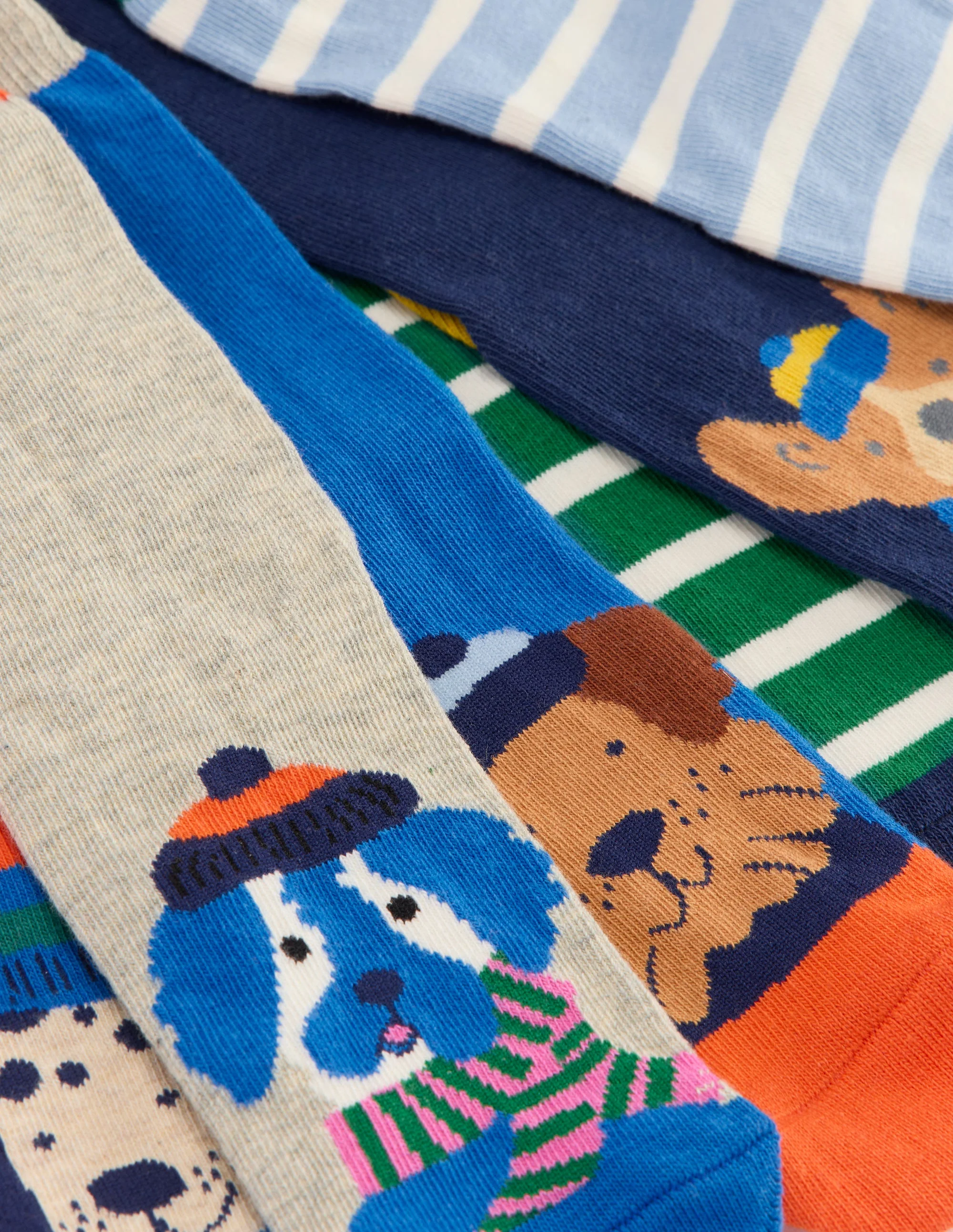 Socks 7 Pack-Dog Stripe - Image 2