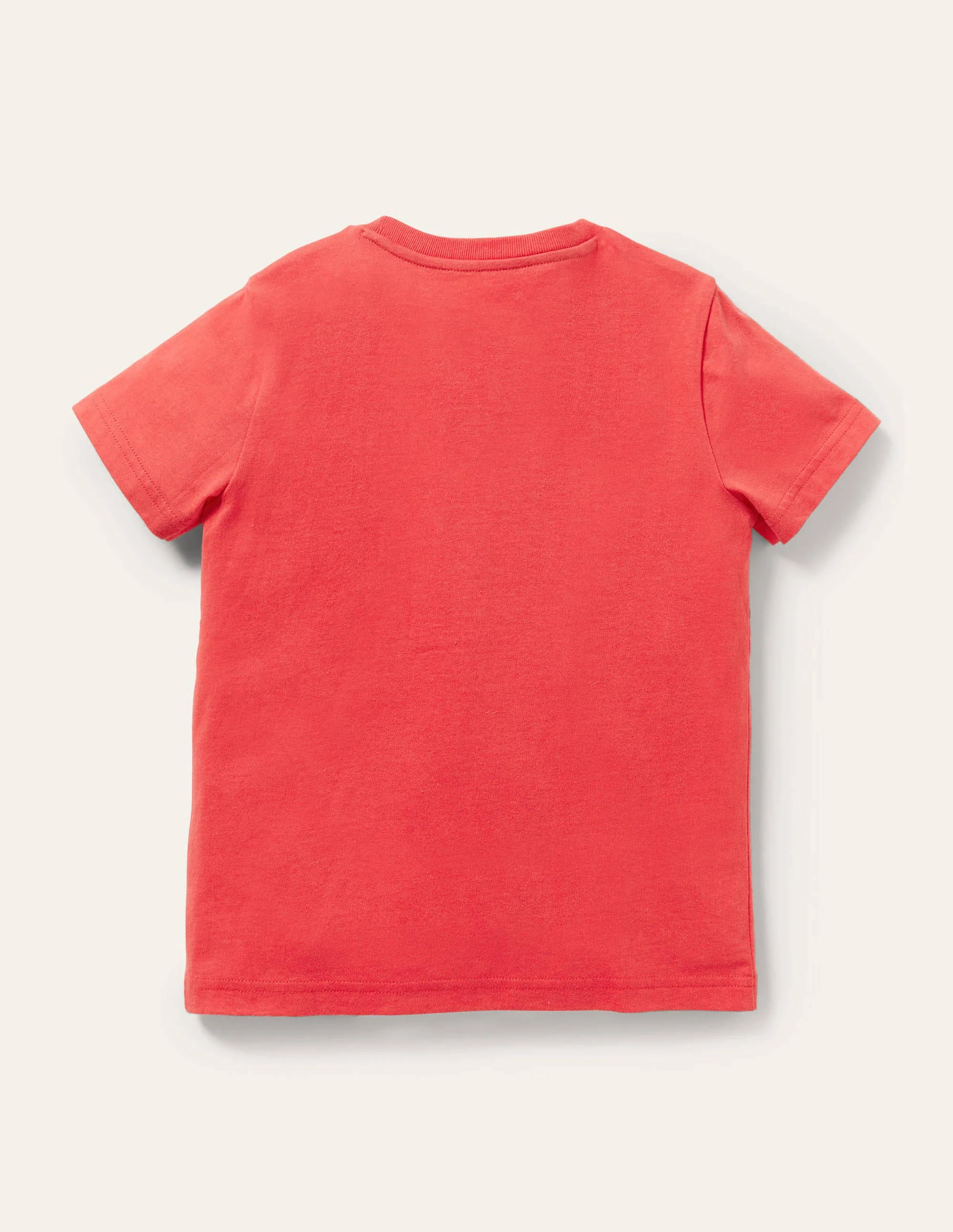 Stick-On Appliqué T-shirt-Strawberry Tart Red Sprout - Image 2