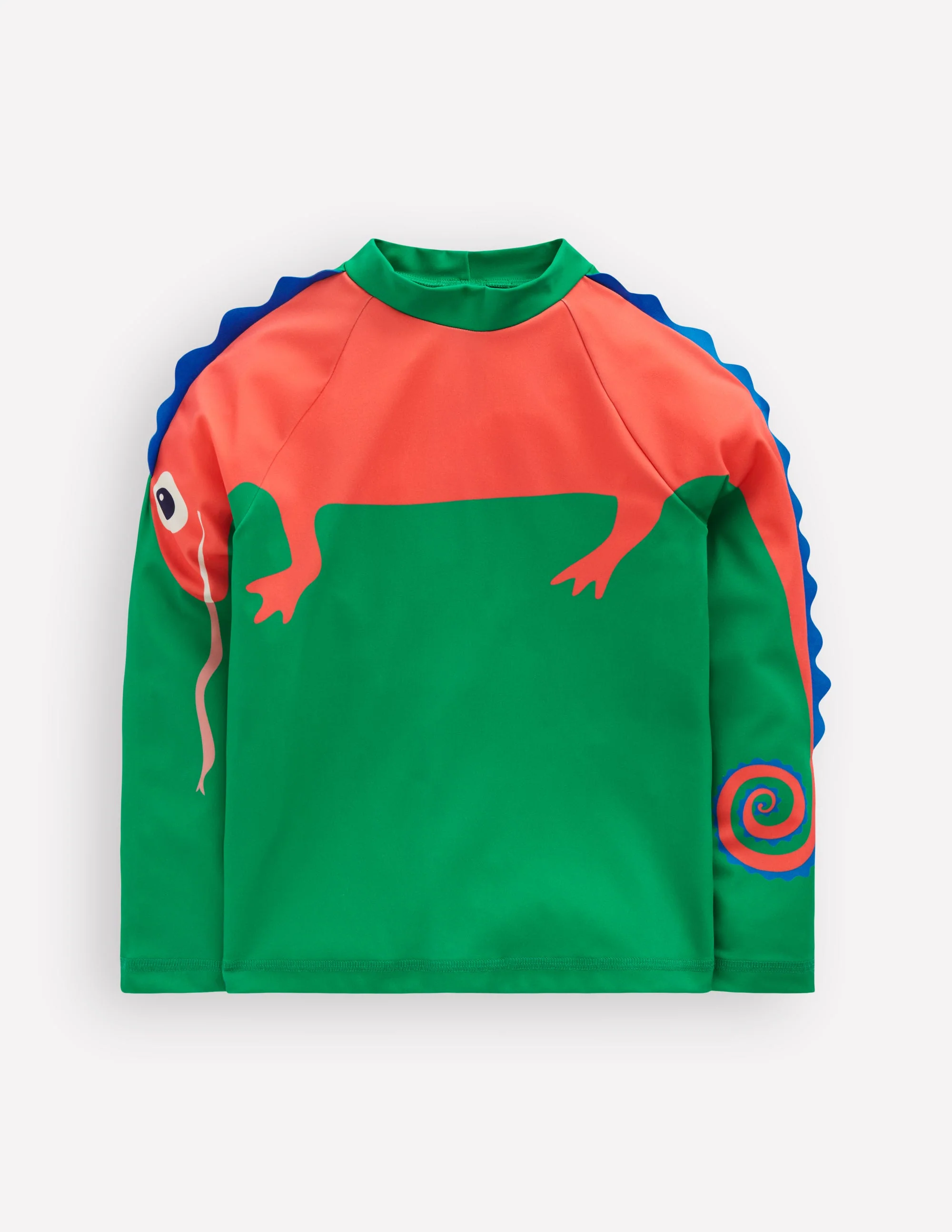 Sun Safe Fun Rash Vest-Shady Green Chameleon - Image 4