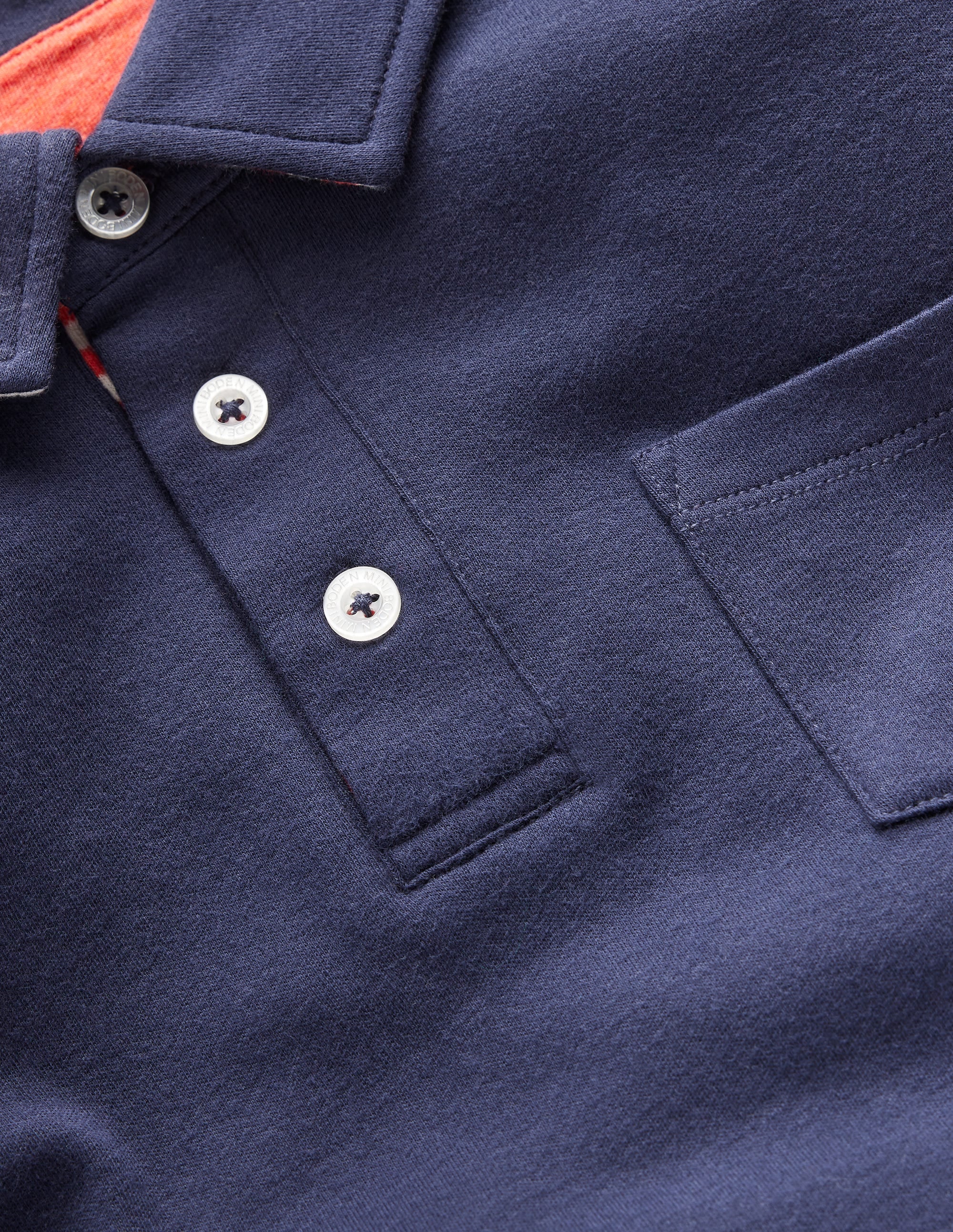 Supersoft Polo Shirt-College Navy - Image 3