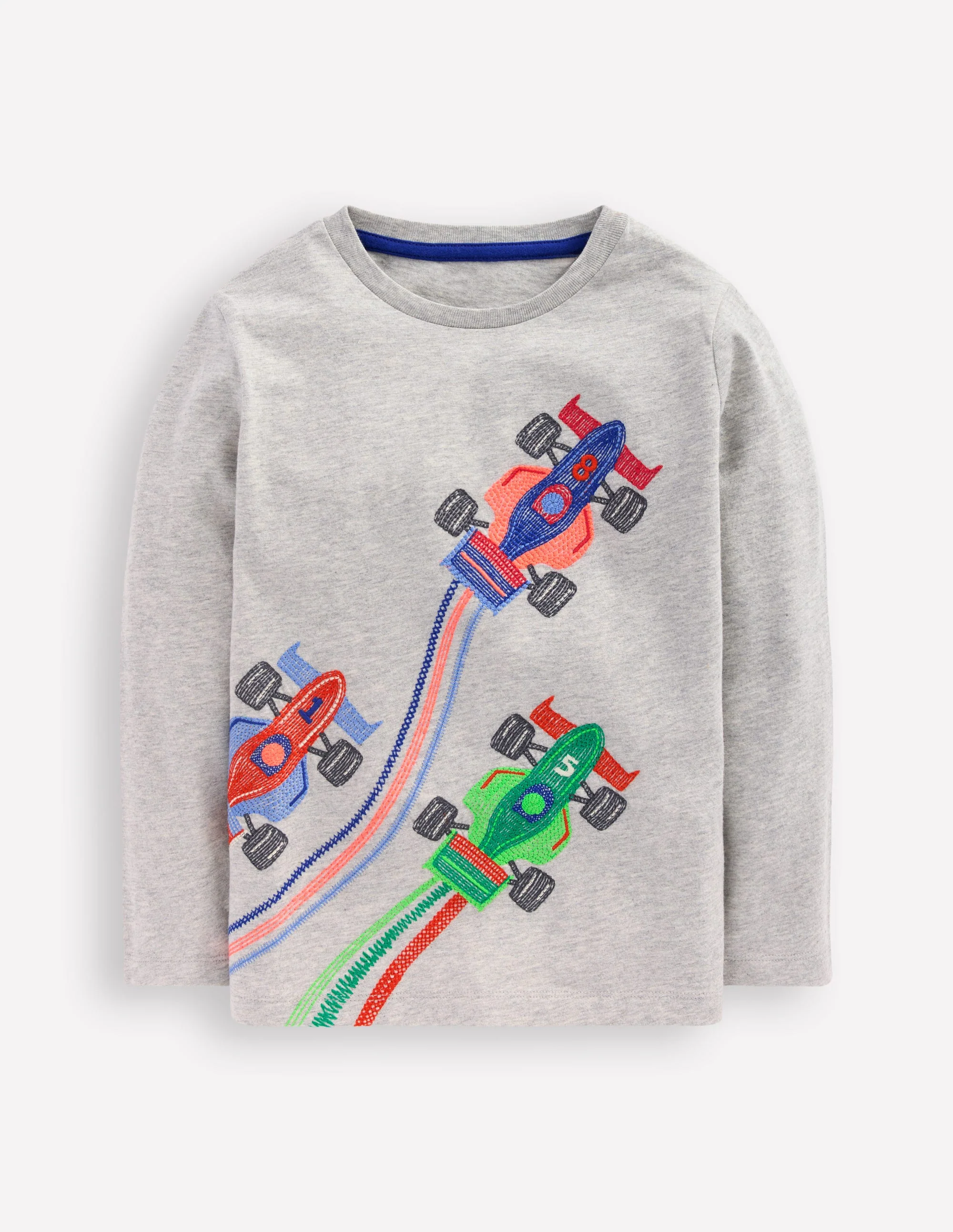 Superstitch Long Sleeve Top-Racing Cars - Image 3