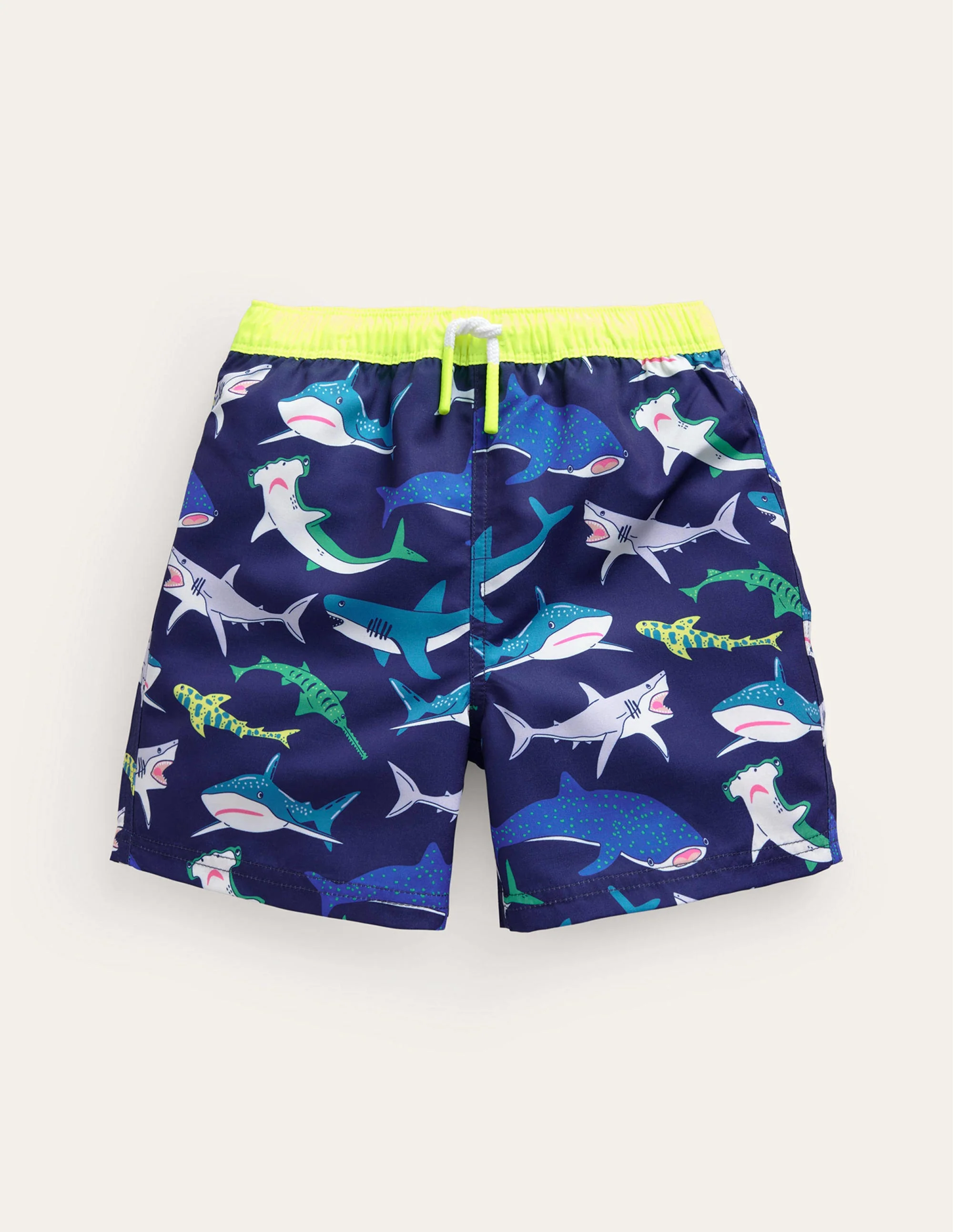Swim Shorts-Multi Sharks