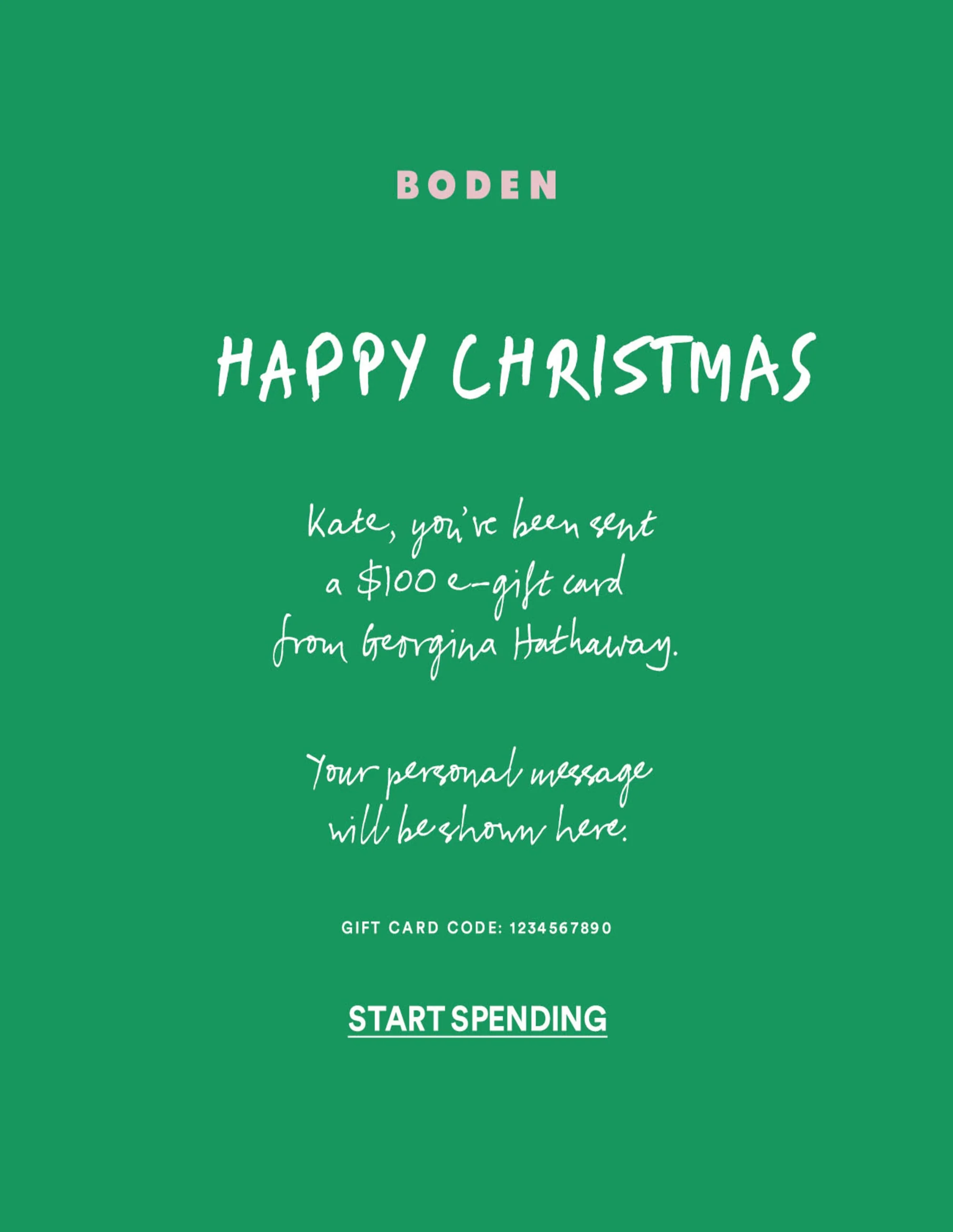 E Gift Voucher-Brand Spot