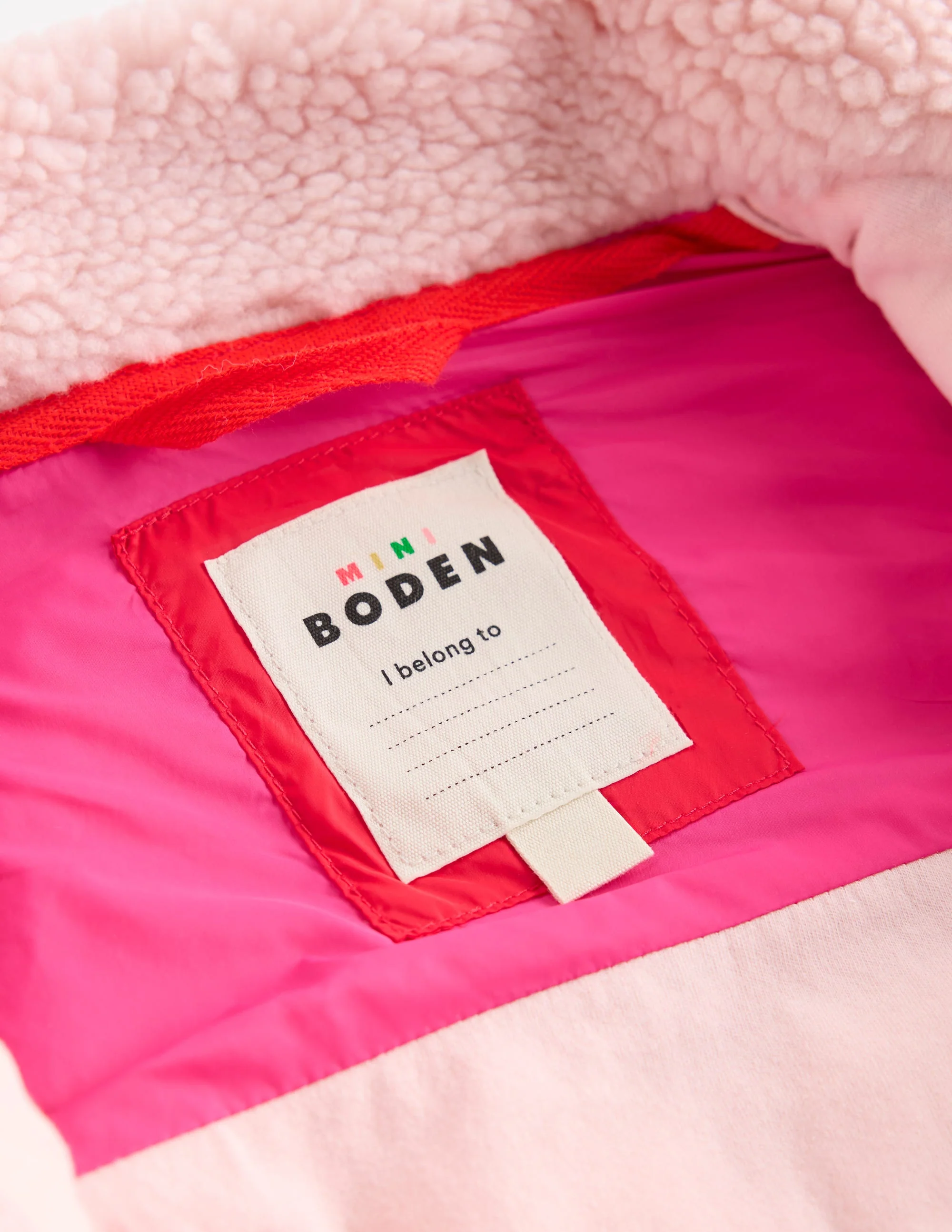 2-in-1 Borg Mix Jacket-Pink Borg Colourblock - Image 5