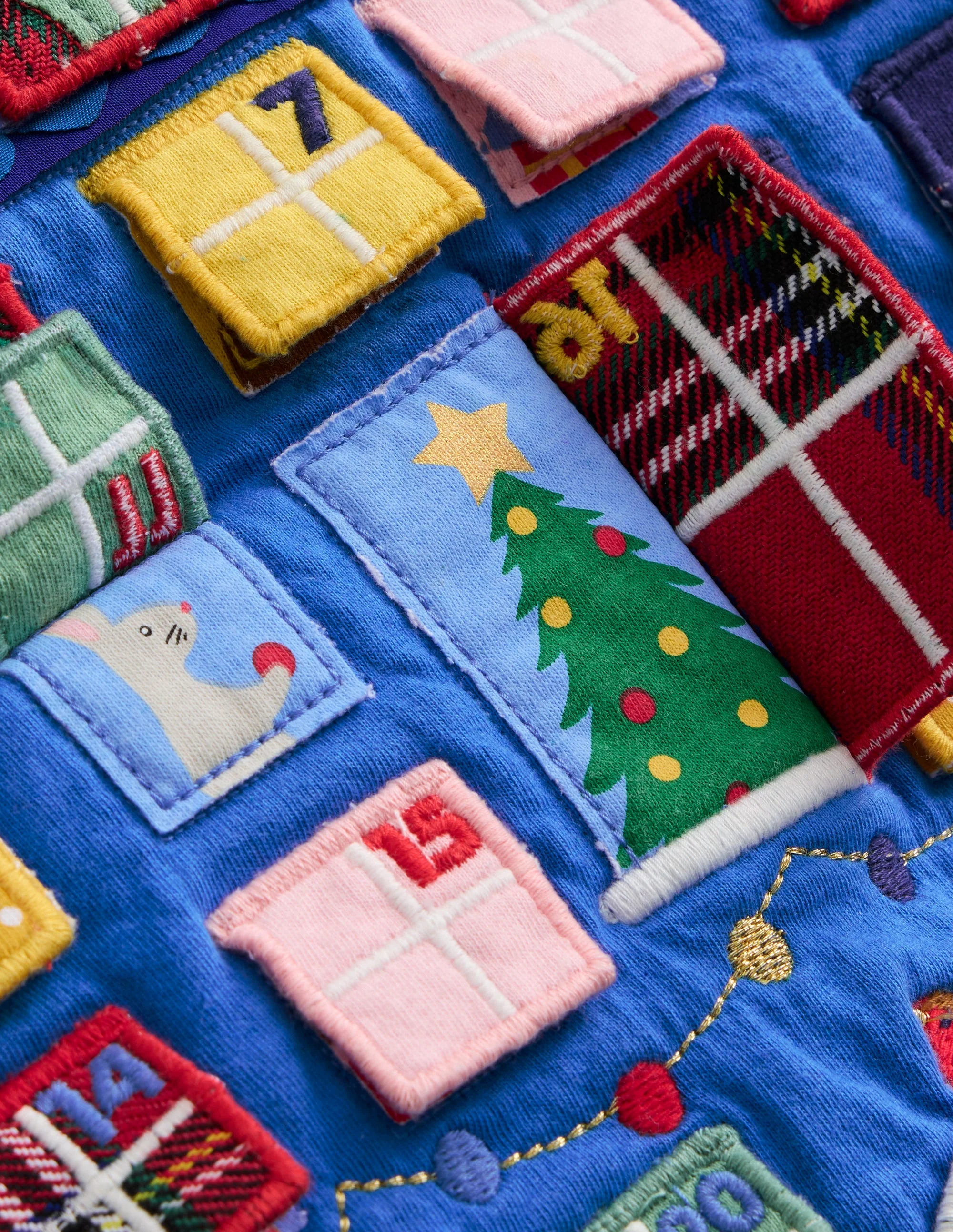 Advent Calendar Sweatshirt-Jewel Green Advent - Image 3