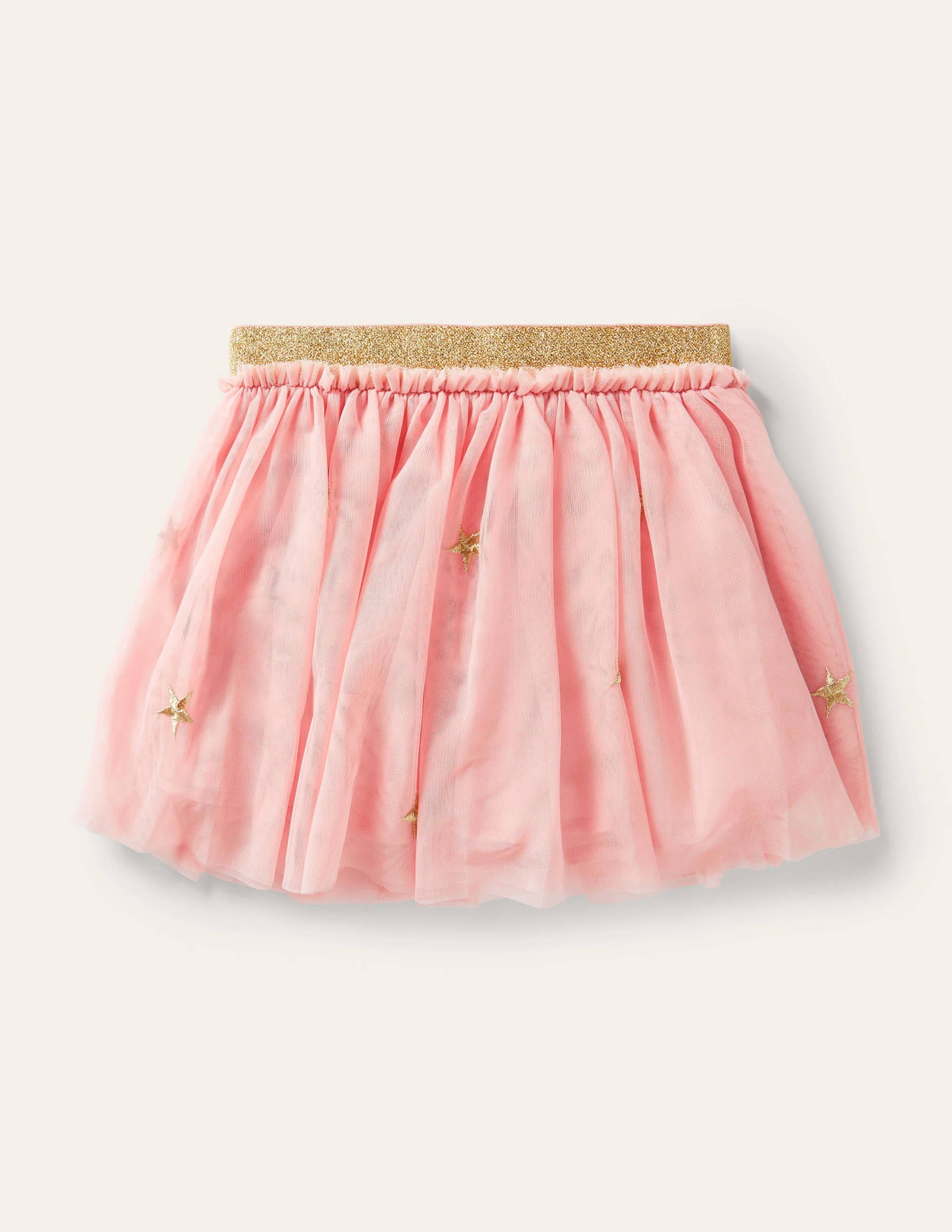 Appliqué Tulle Skirt-Boto Pink Holly - Image 2