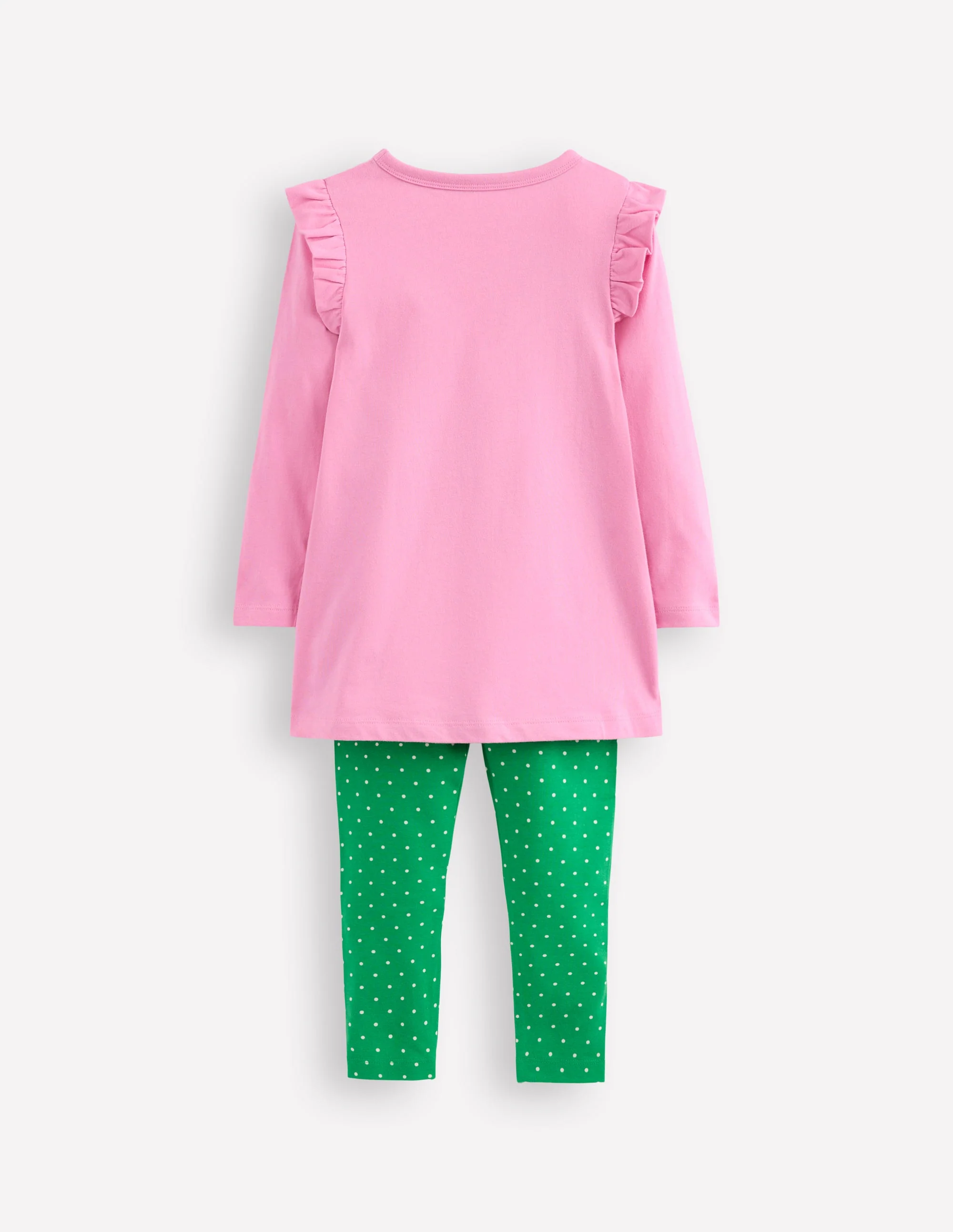 Appliqué Tunic and Legging Set-Vintage Mauve Bugs - Image 2