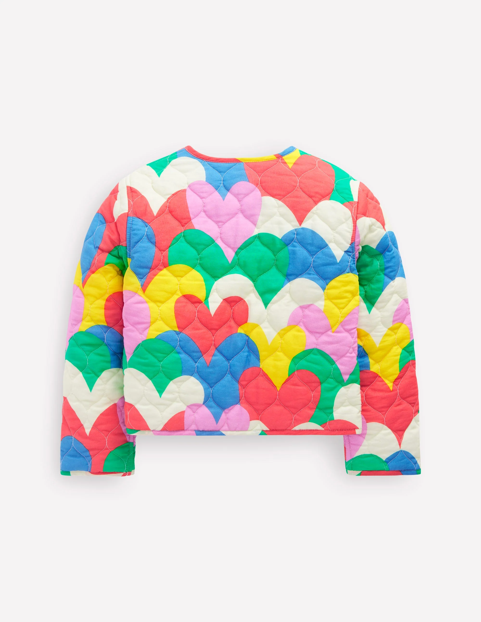 Aurore Reversible Jacket-Multi Hearts Camo - Image 2