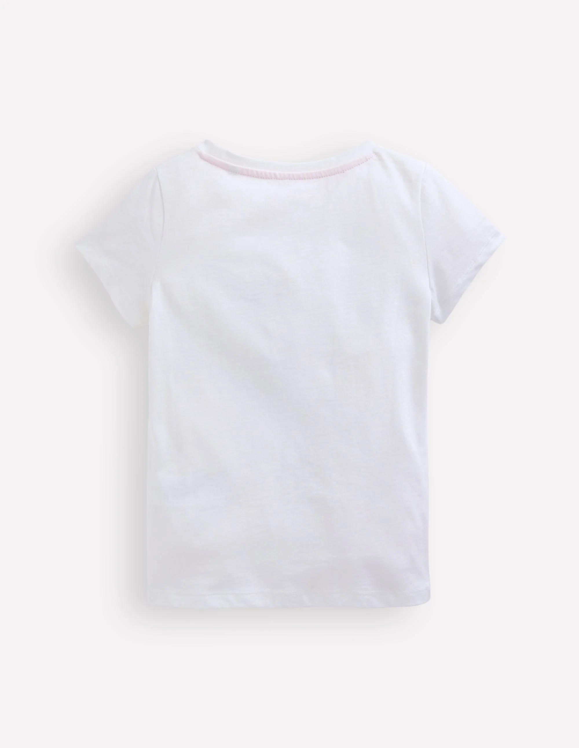 Bay Boucle T-Shirt-White Birds - Image 5