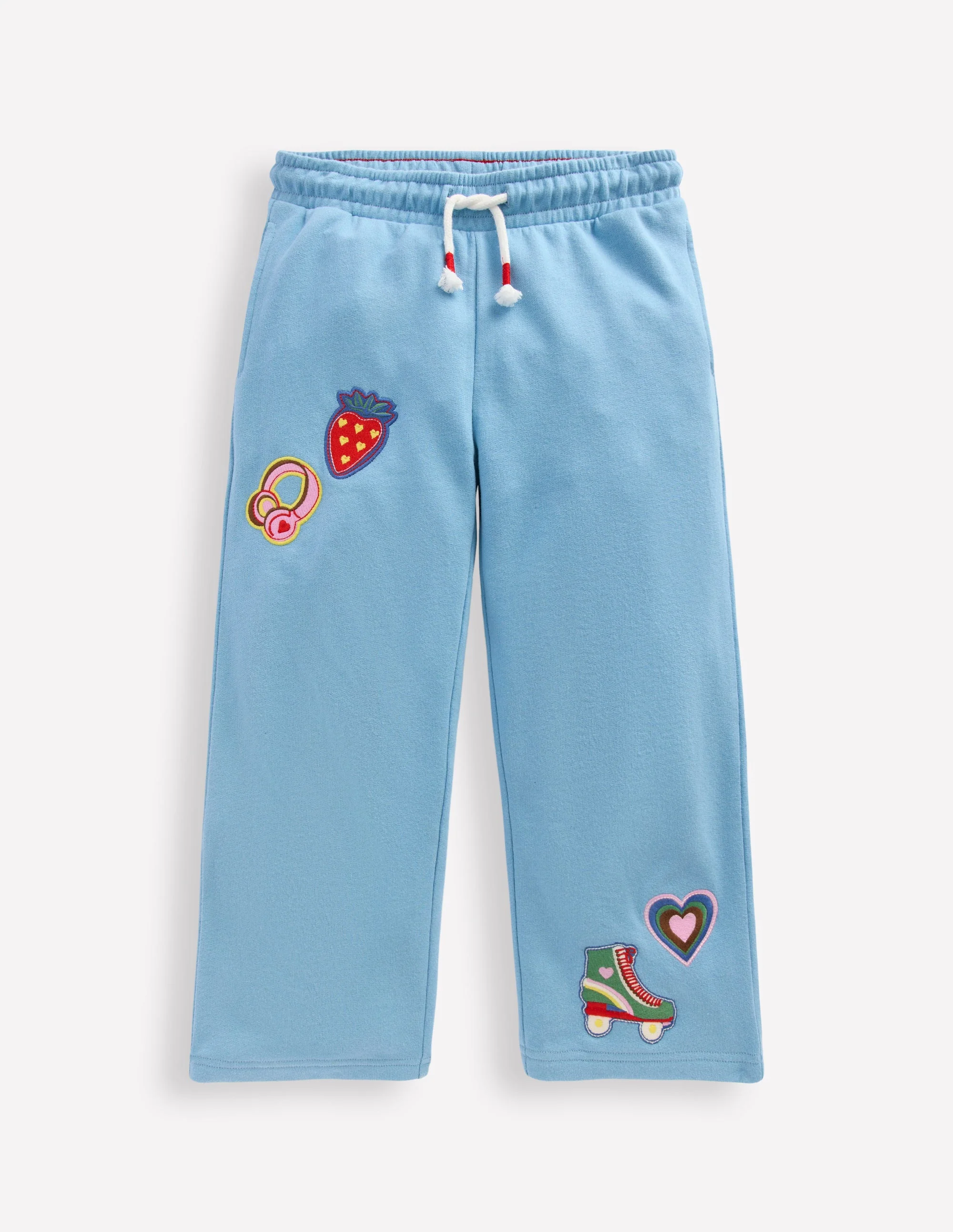Bobbie Appliqué Sweatpants-Glacier Lake Badges
