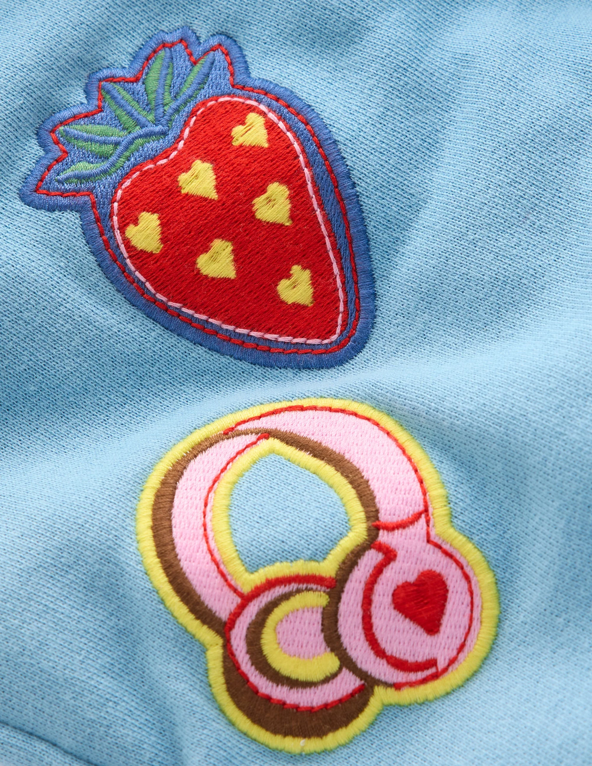 Bobbie Appliqué Sweatpants-Glacier Lake Badges - Image 3