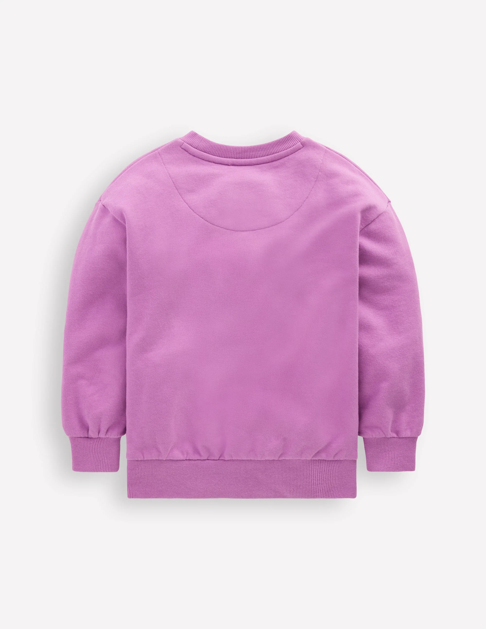 Bobbie Appliqué Sweatshirt-Purple Doves - Image 2