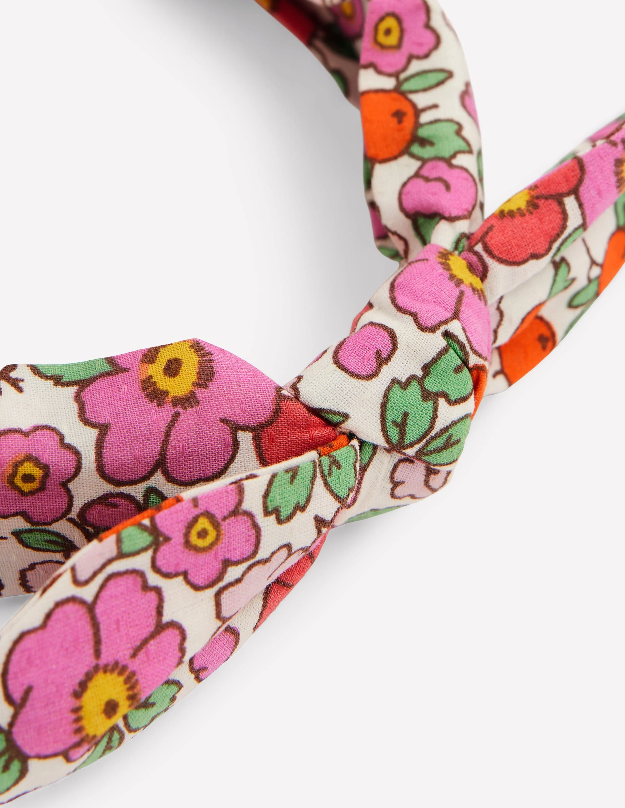 Bow Headband-Apple blossom - Image 2