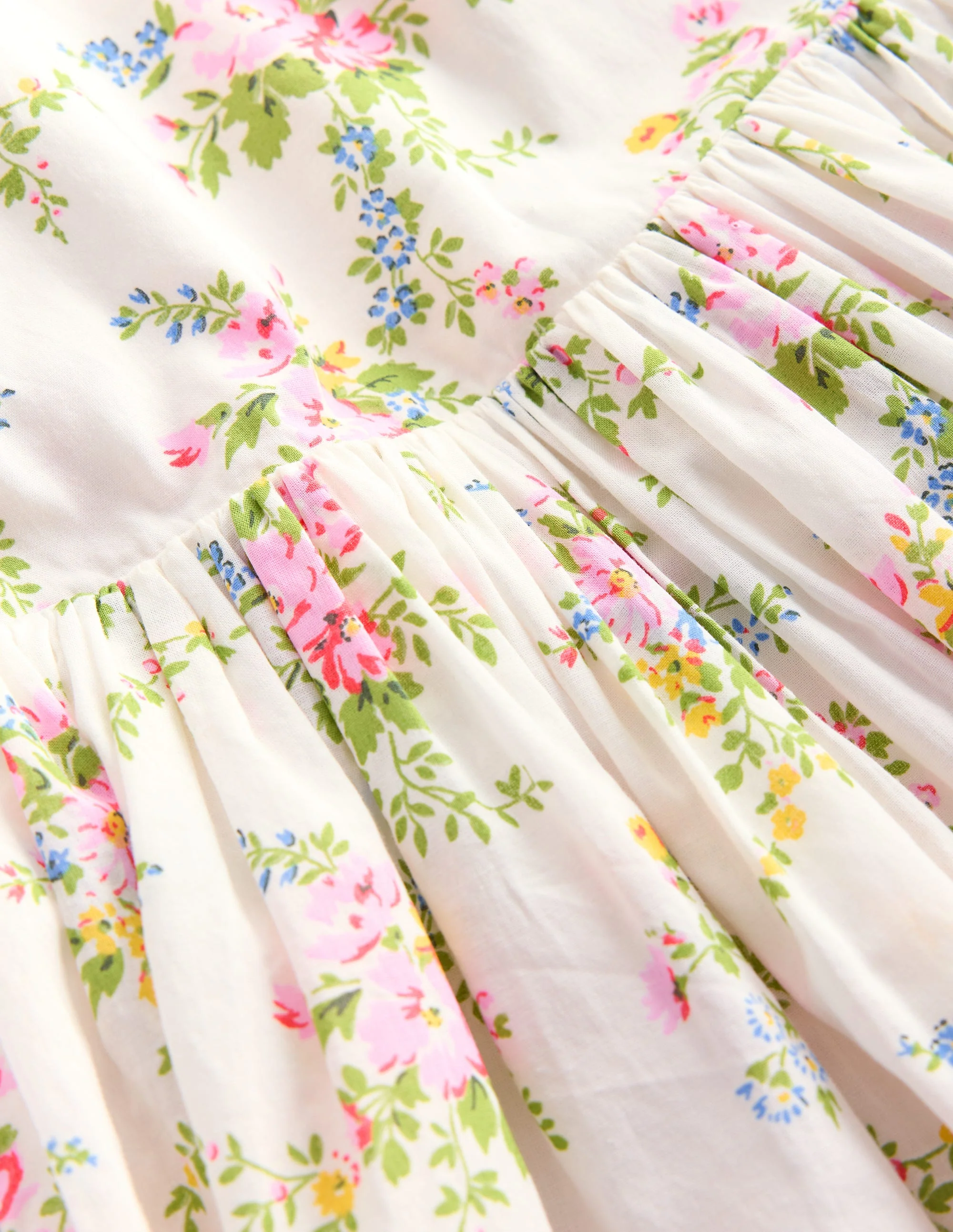 Broderie Back Detail Dress-Soft Ivory Rosa - Image 4