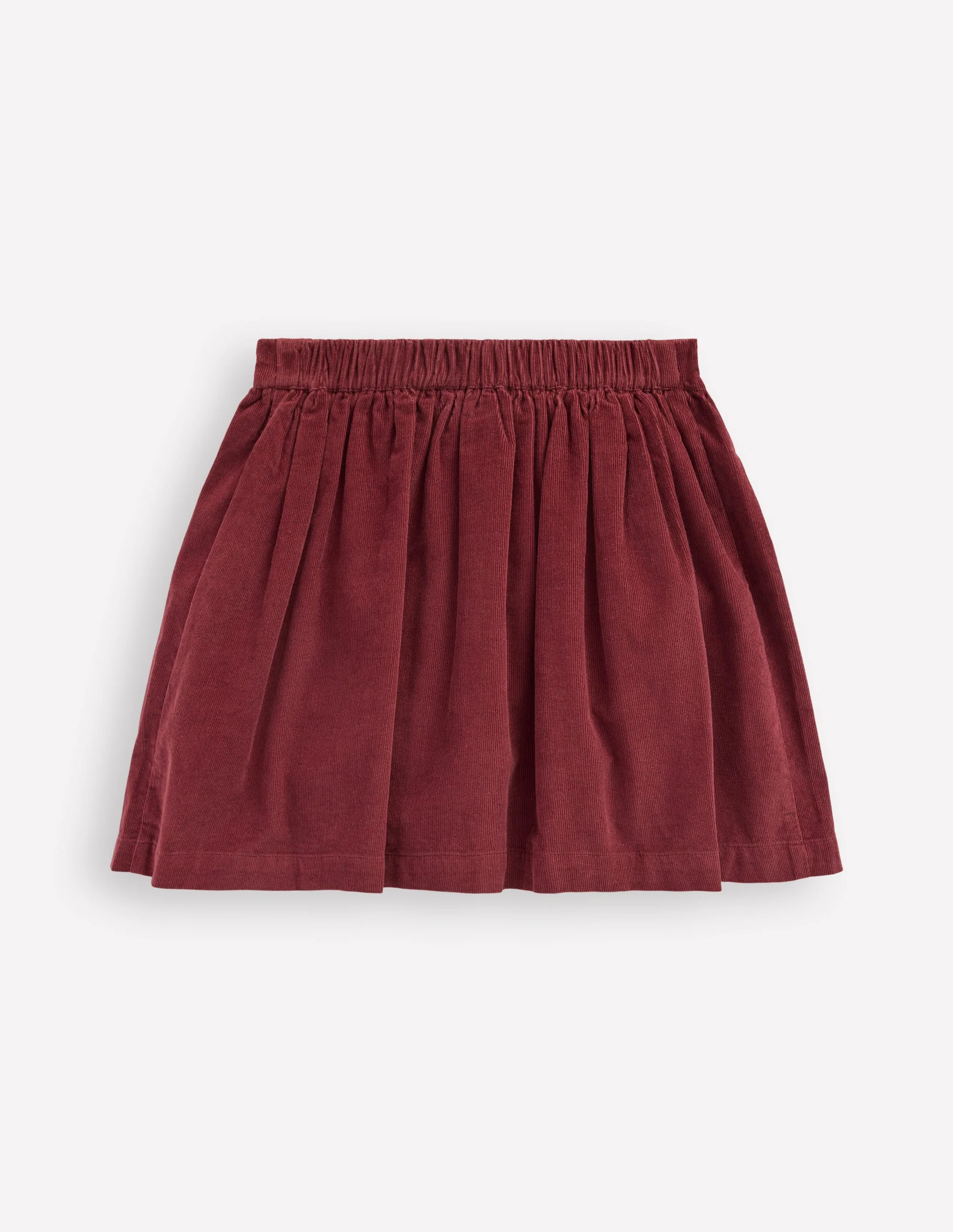 Button-through Mini Skirt-Chestnut Cats - Image 2
