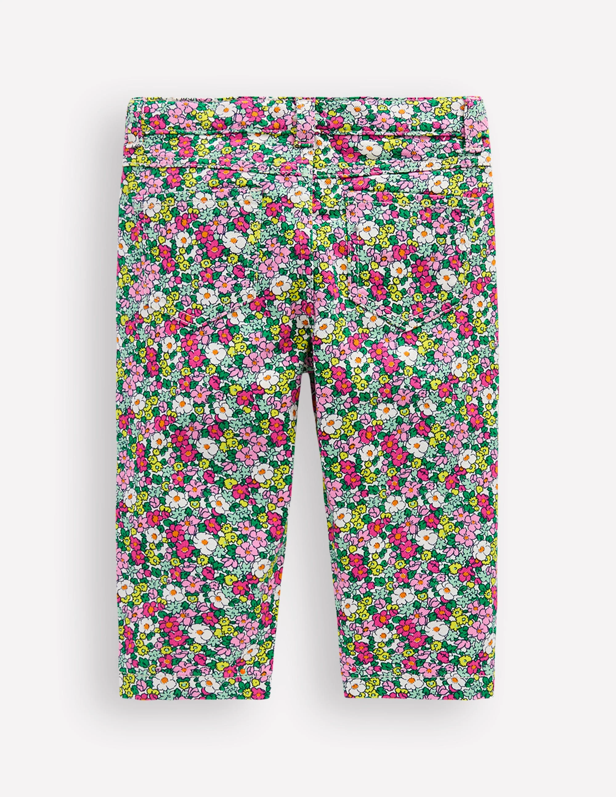 Capri Pants-Multi Summerflower Bed - Image 2