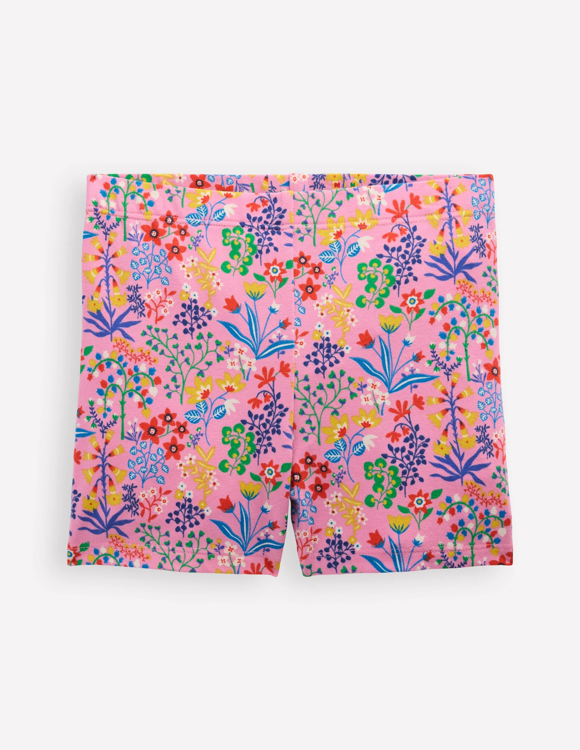 Cartwheel Shorts-Meadowsweet Pink Garden Floral