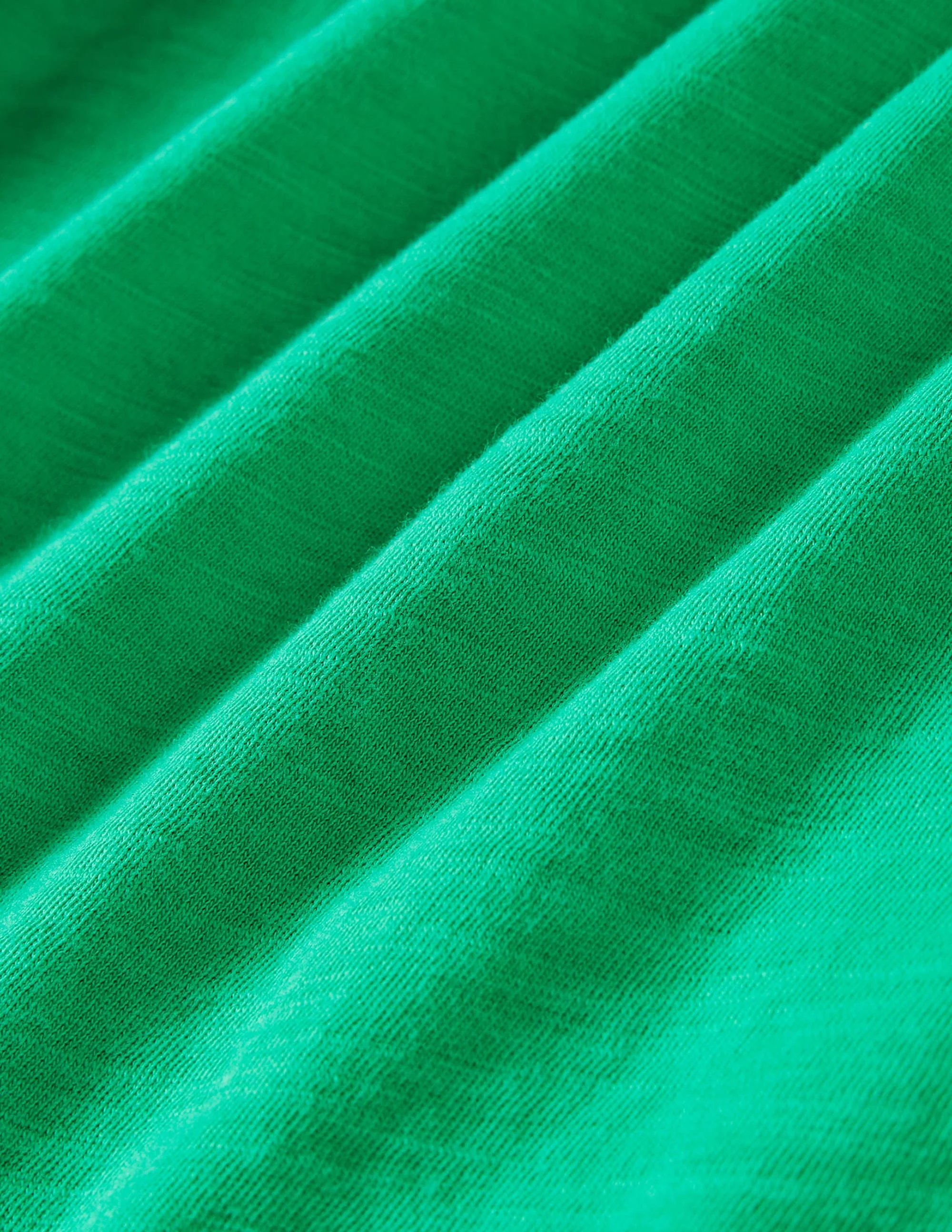 Charlie Pom Jersey Tank Top-Tropical Green - Image 3