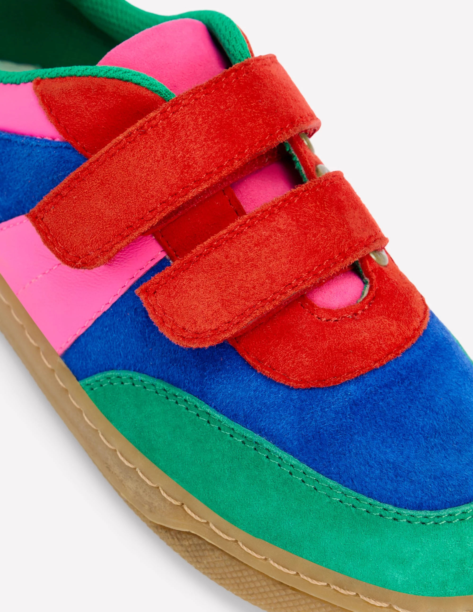 Colourblock Low Tops-Multi - Image 3