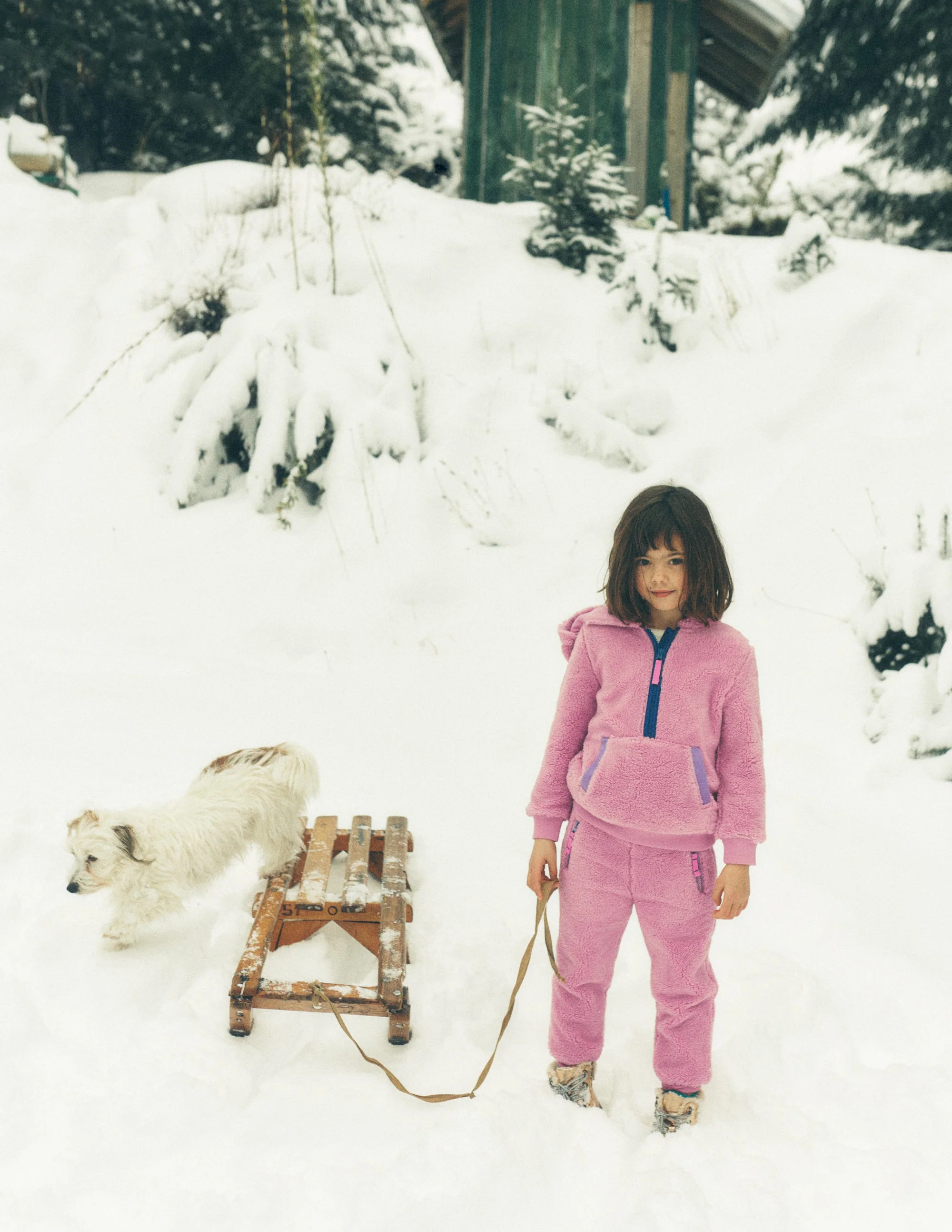 Cosy Fleece Sweatpants-Pink Haze - Image 4