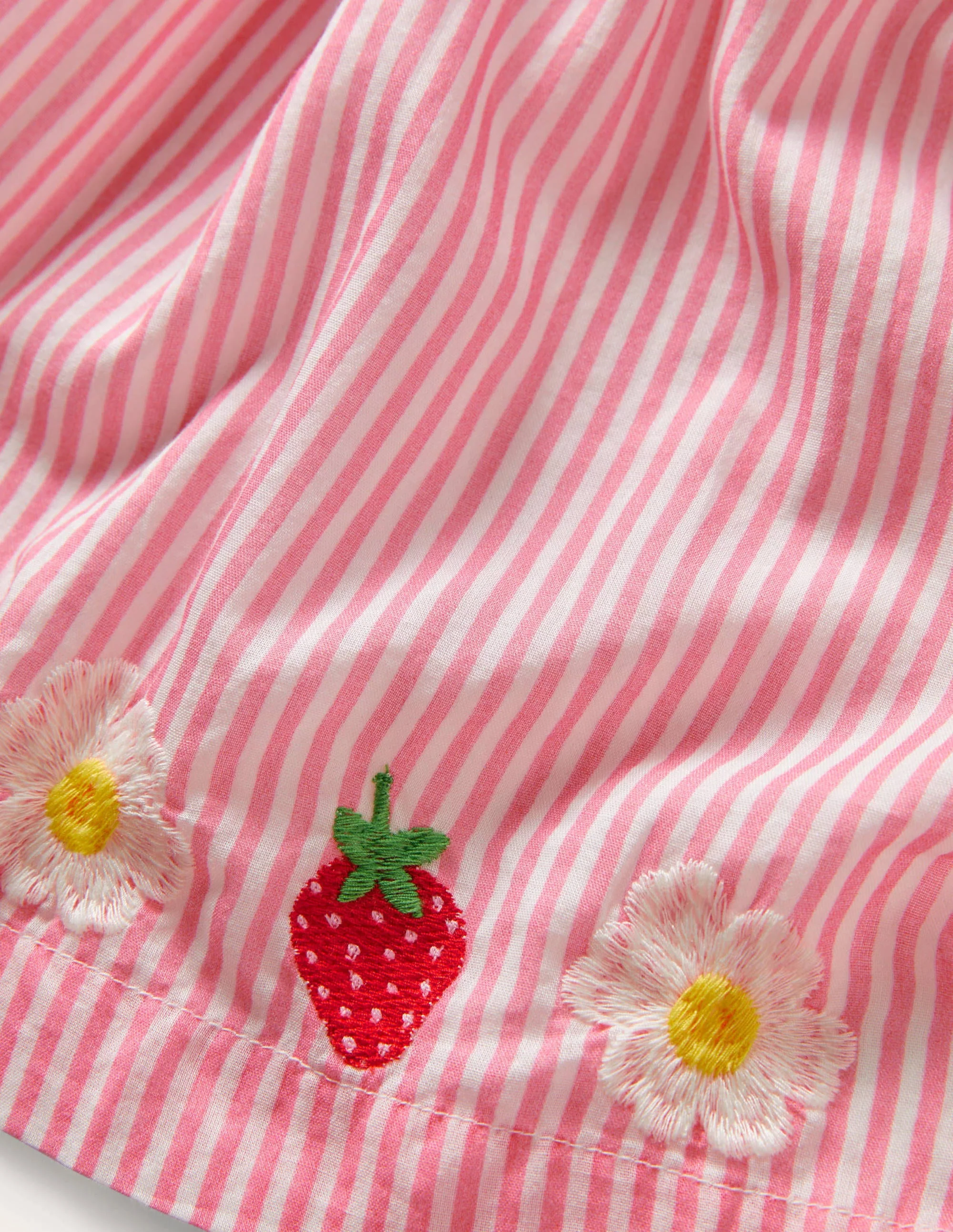 Cross-back Dress-Pink Lemonade/ Ivory - Image 3