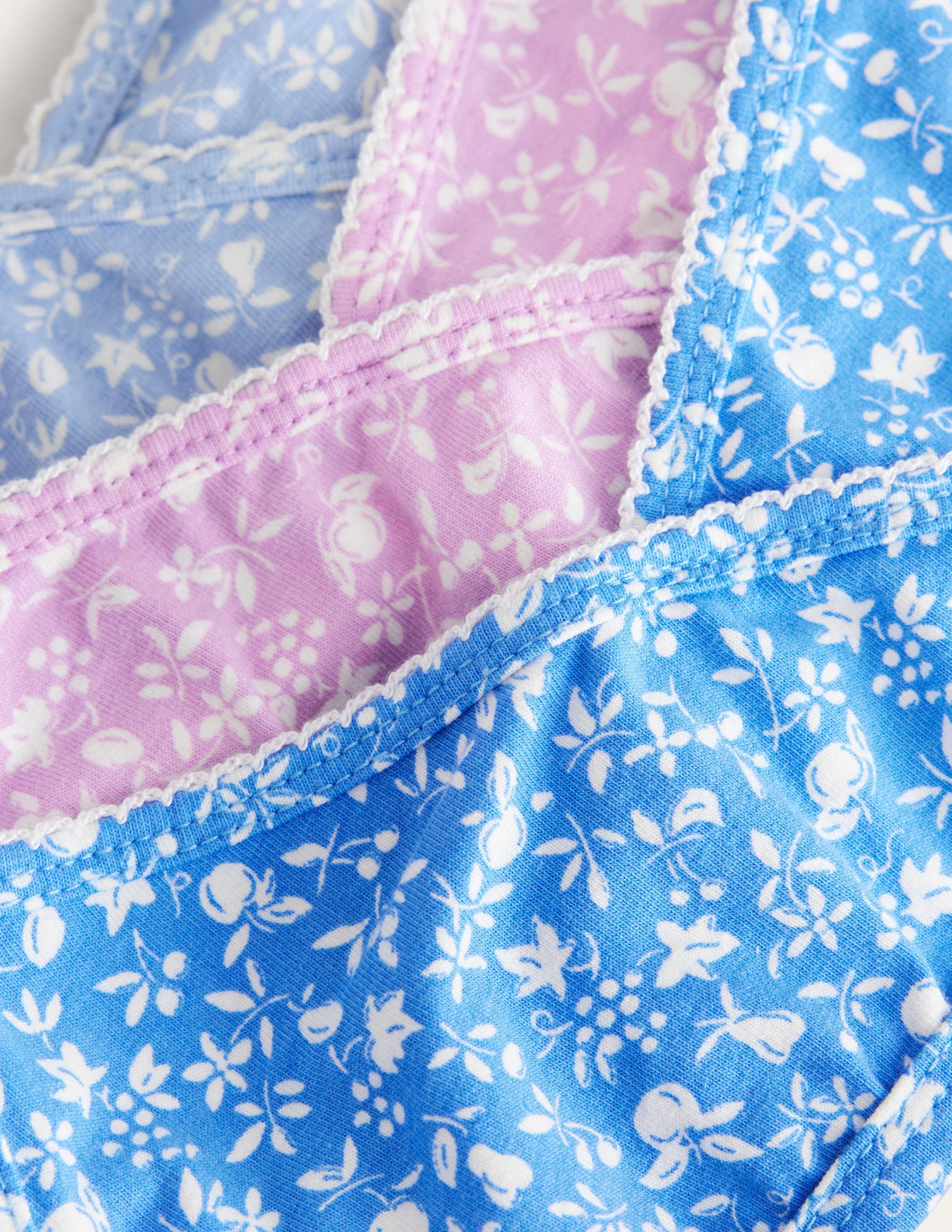 Crossover Training Bra 3 Pack-Orchid Floral - Image 3