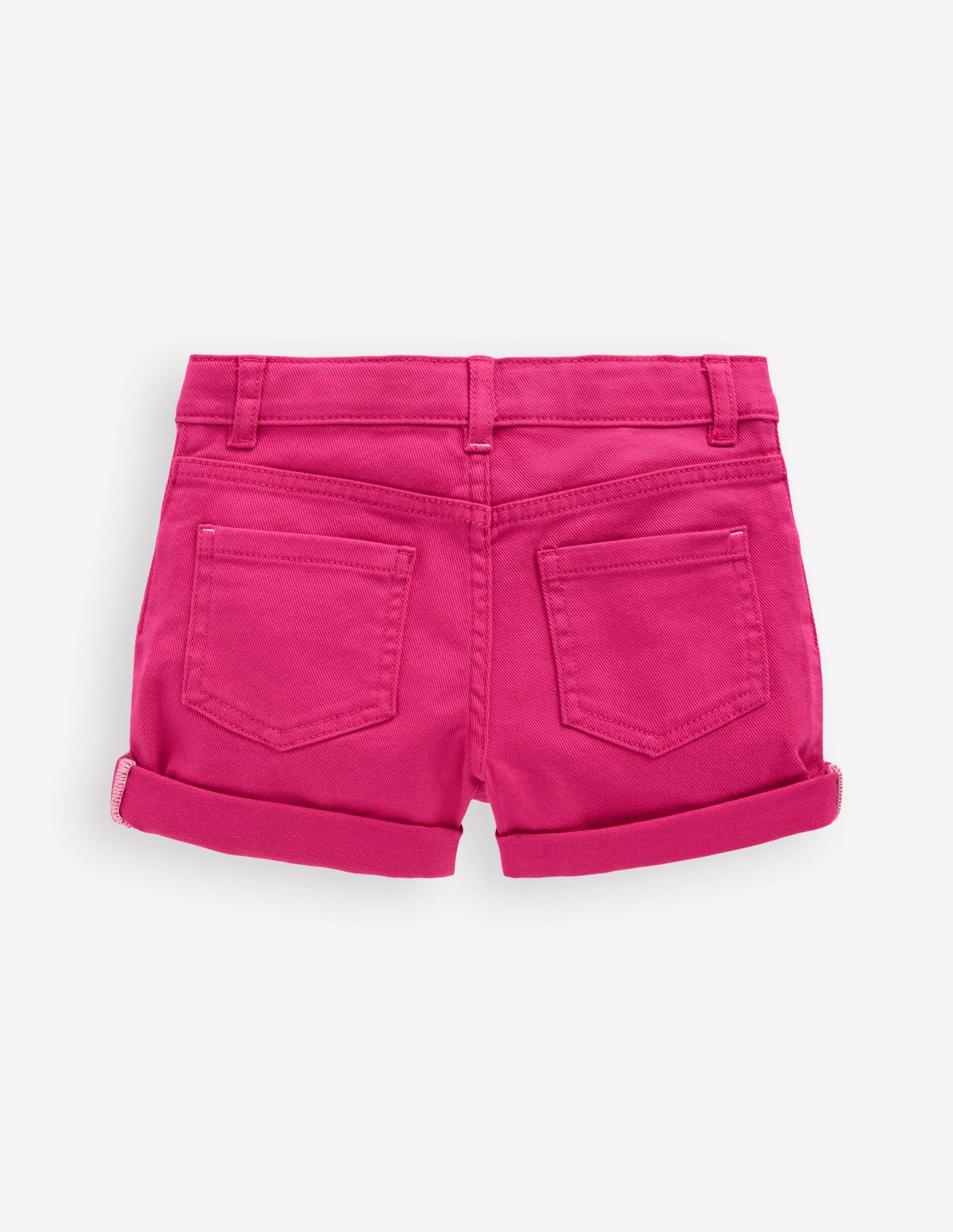 Denim Shorts-Hot Pink - Image 2
