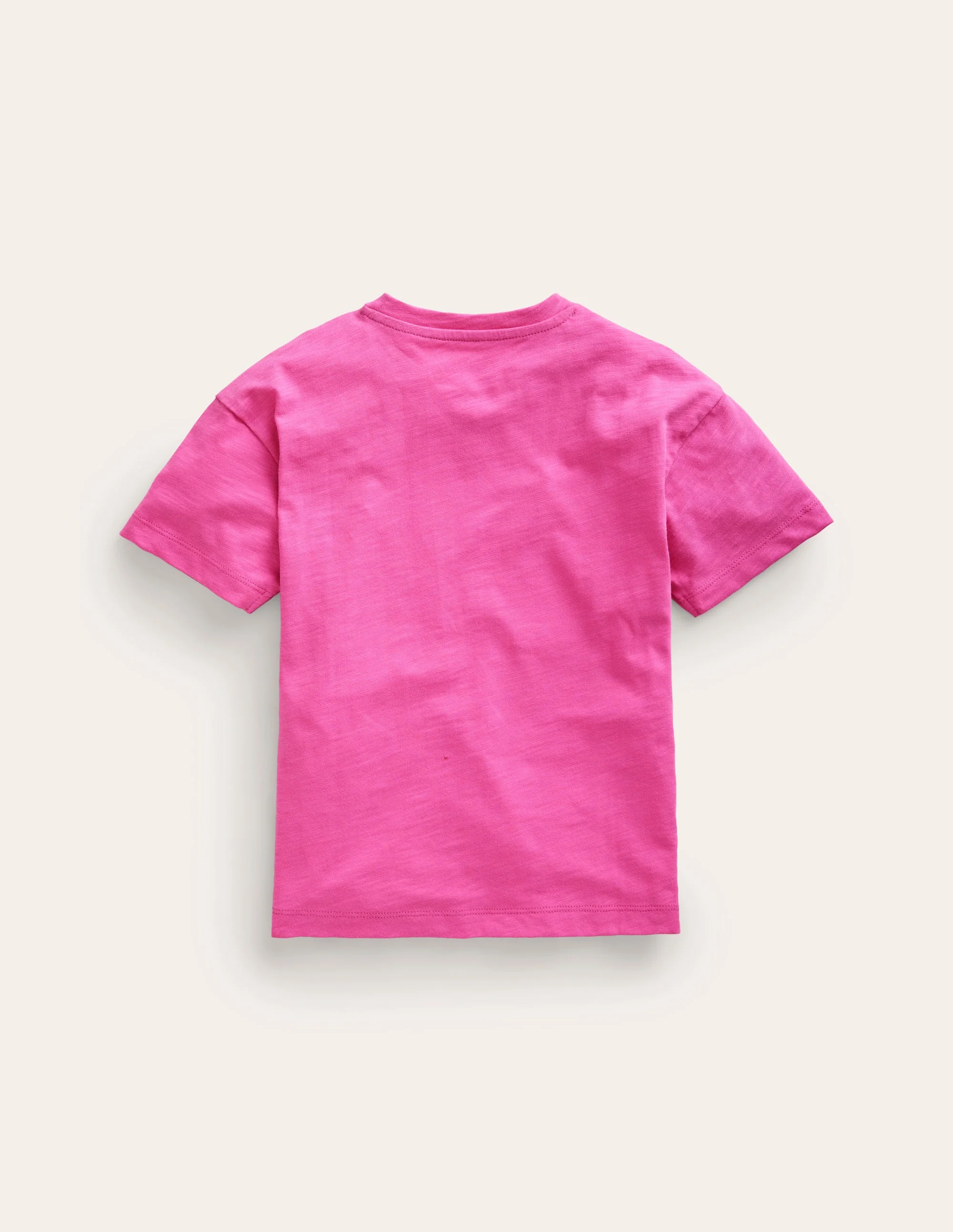 Embroidered Logo T-Shirt-Strawberry Ice Dog - Image 2
