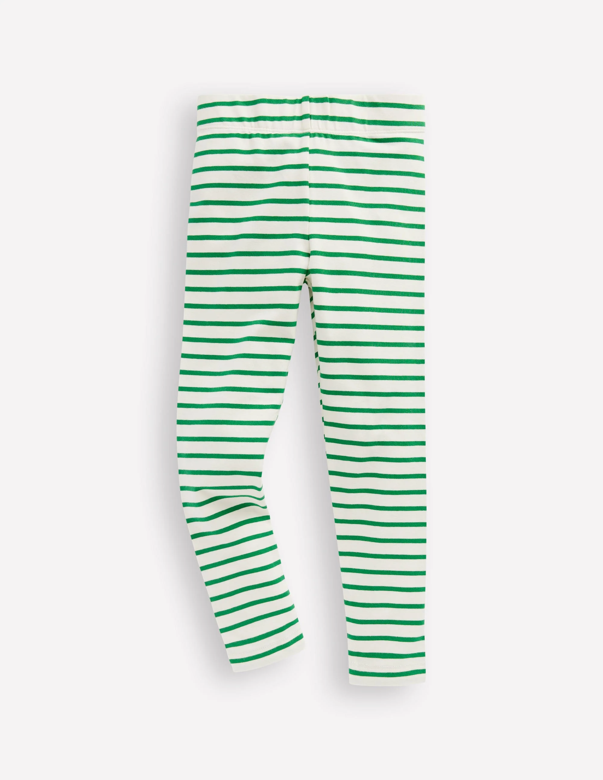 Everyday Fun Leggings-Green Stripe