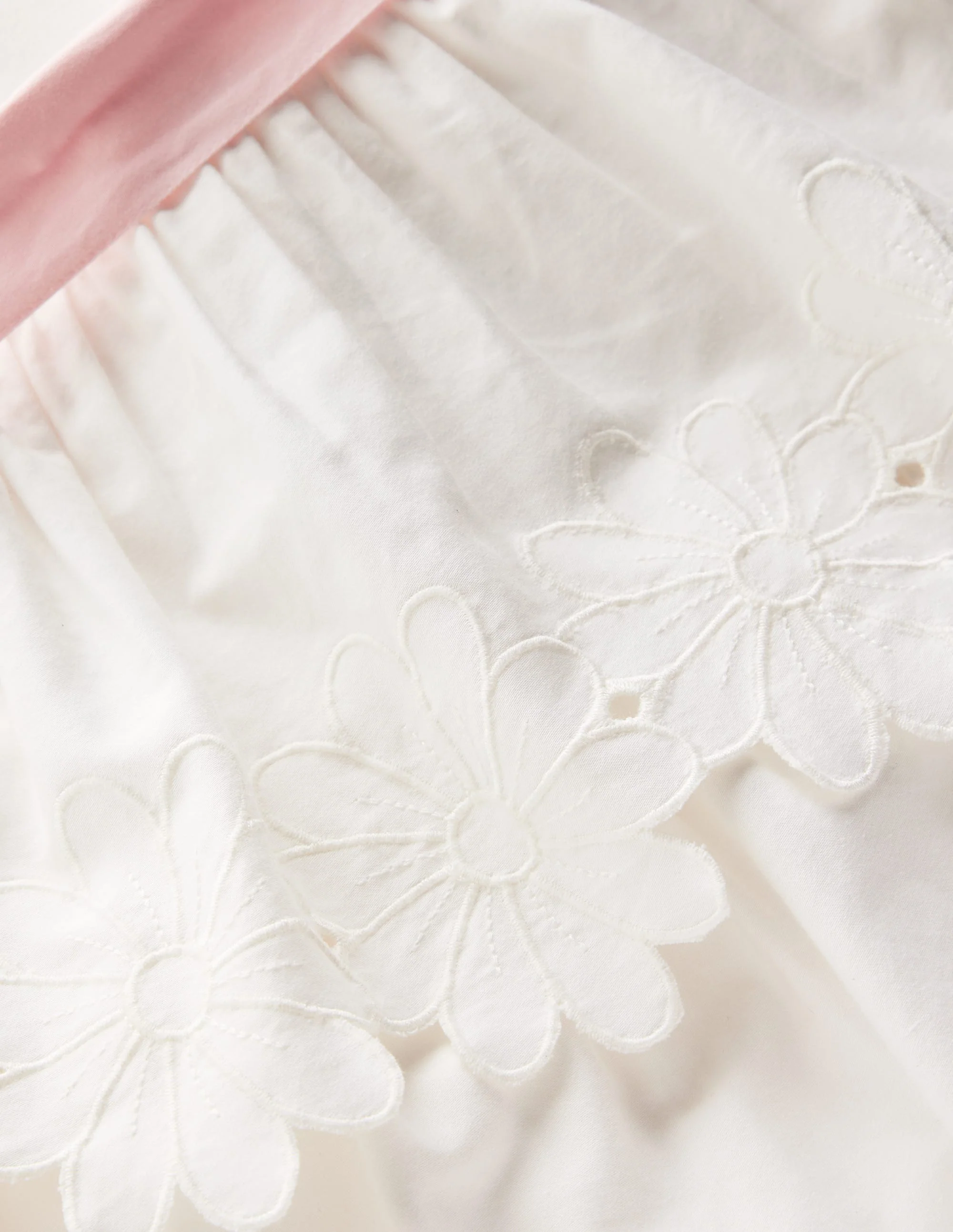 Flower Hem Occasion Dress-Soft Ivory - Image 5