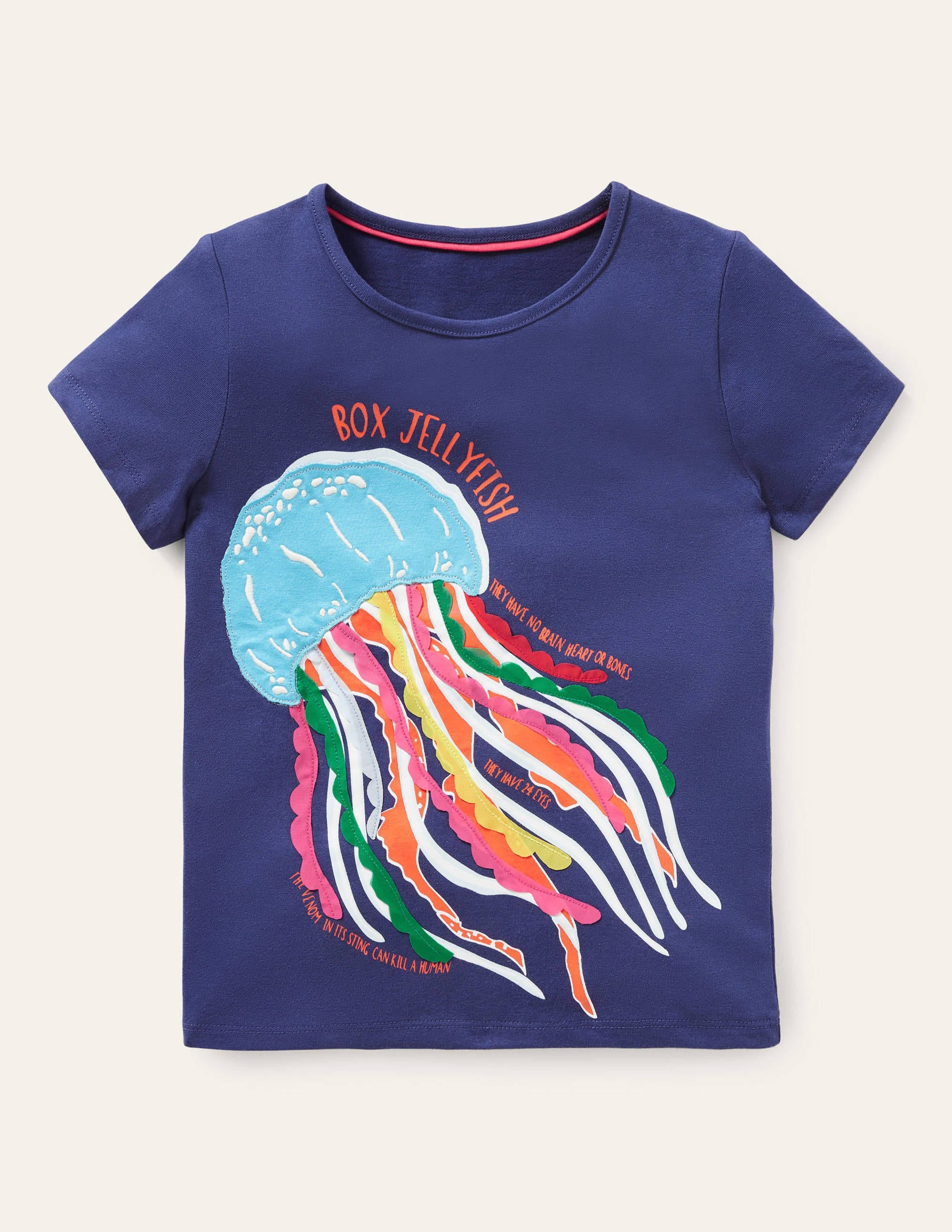 Flutter Fun Fact T-shirt-Starboard Blue Jellyfish