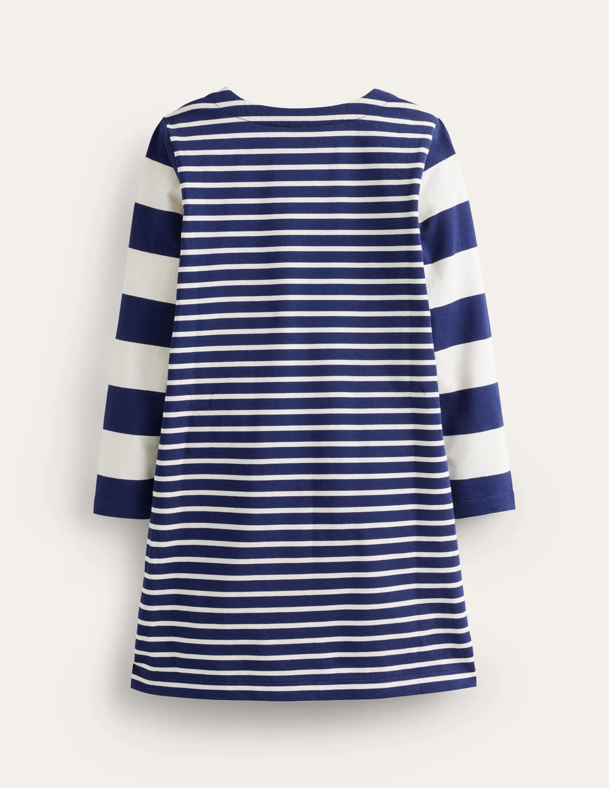 Fun Breton Dress-Sapphire Blue/Ivory - Image 2