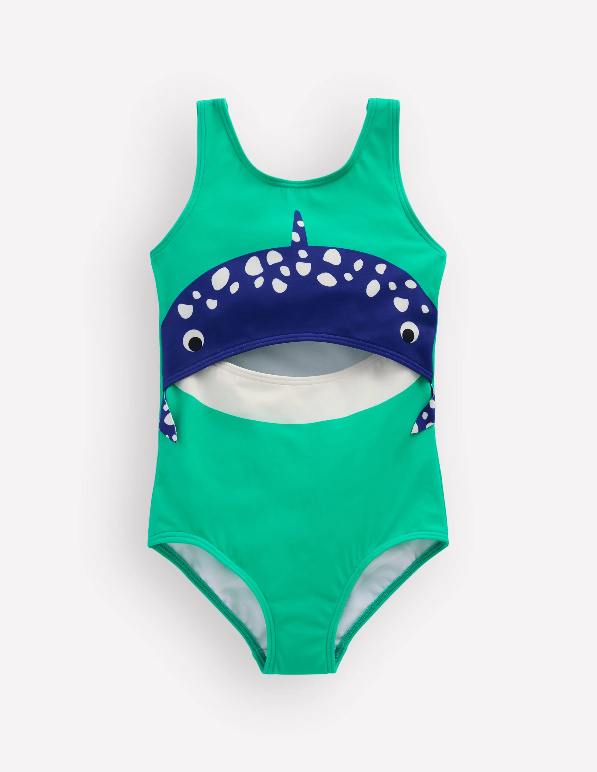 Fun Cut-out Swimsuit-Whale