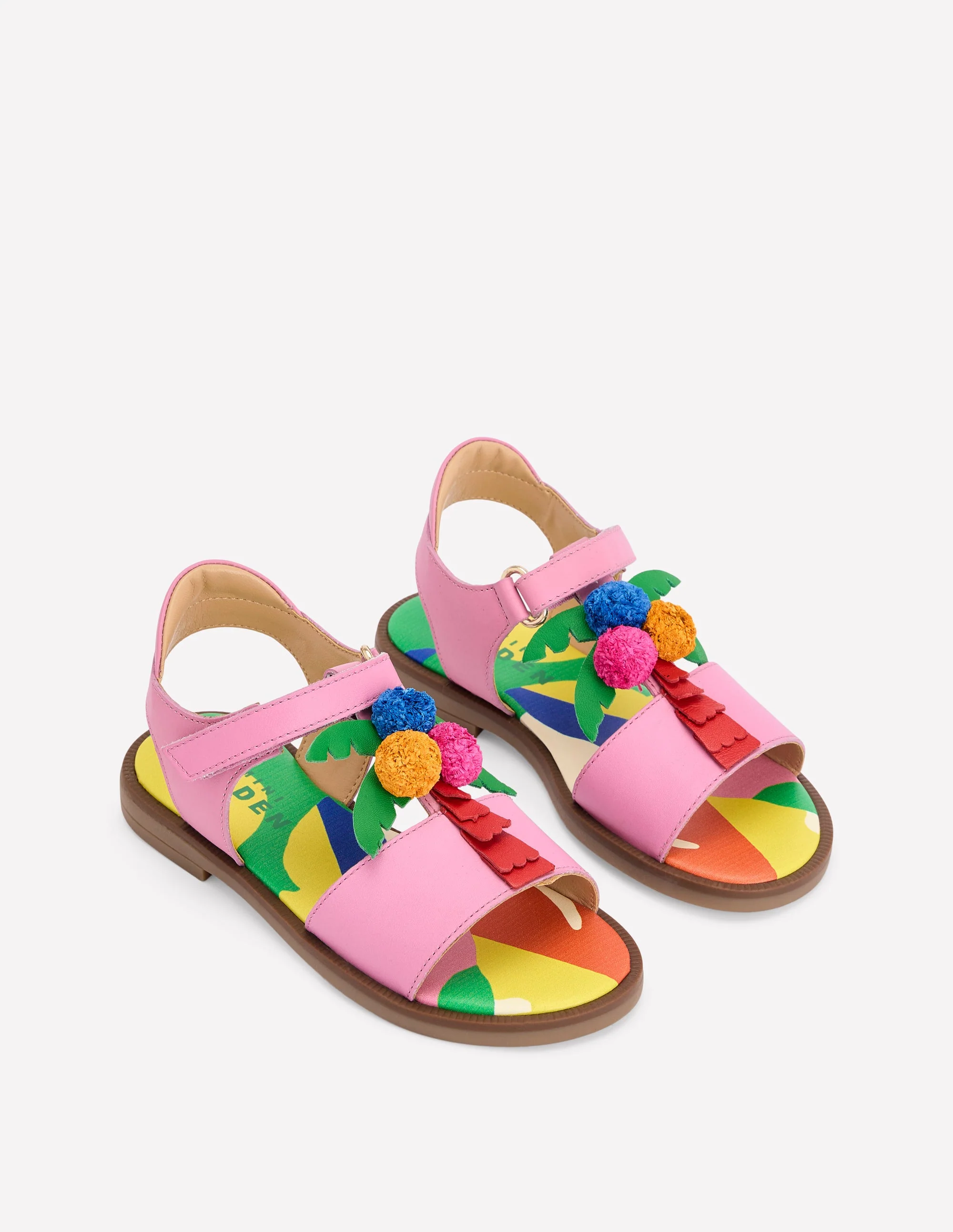 Fun Leather Sandals-Jungle - Image 2