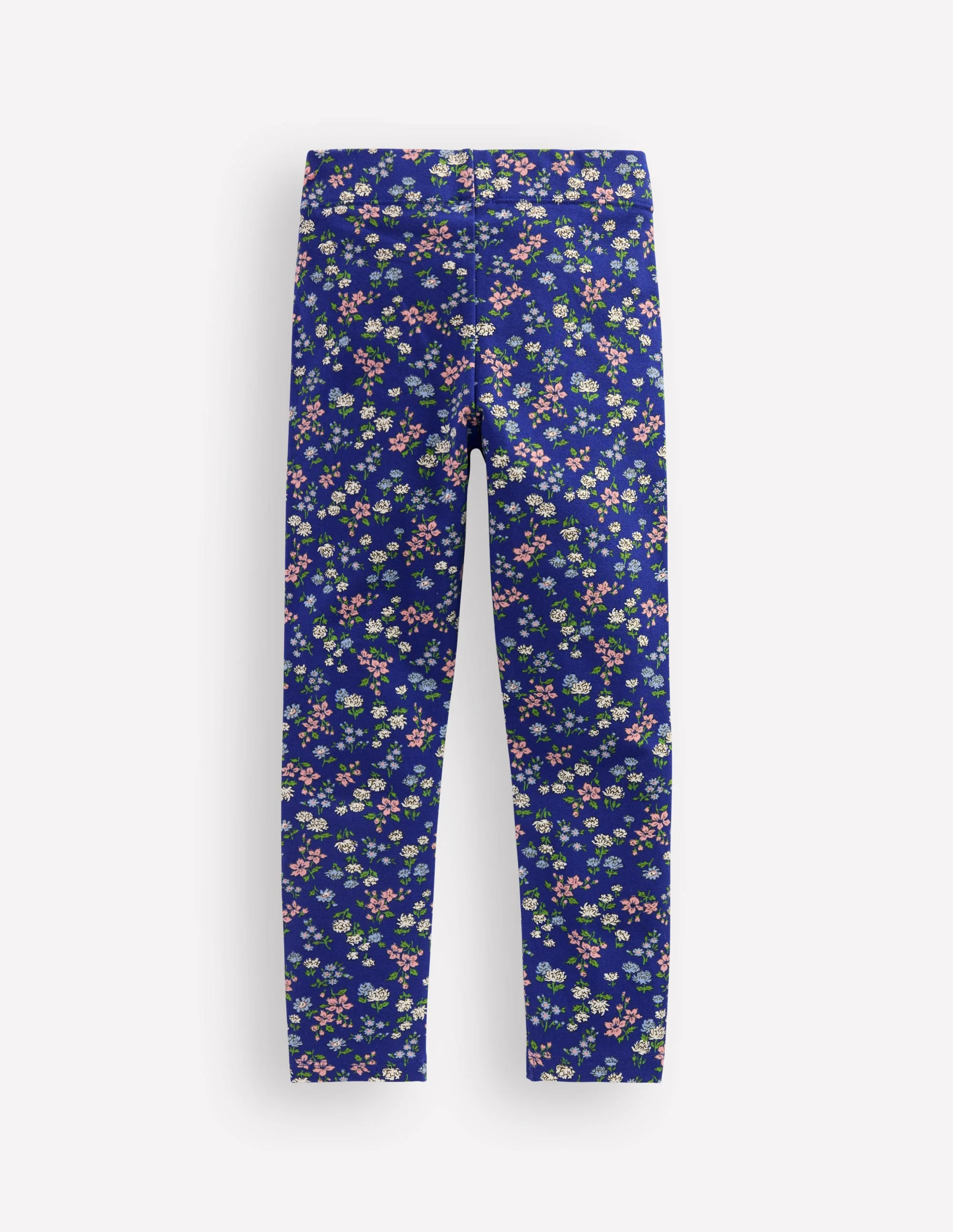 Fun Leggings-Blue Floral - Image 2