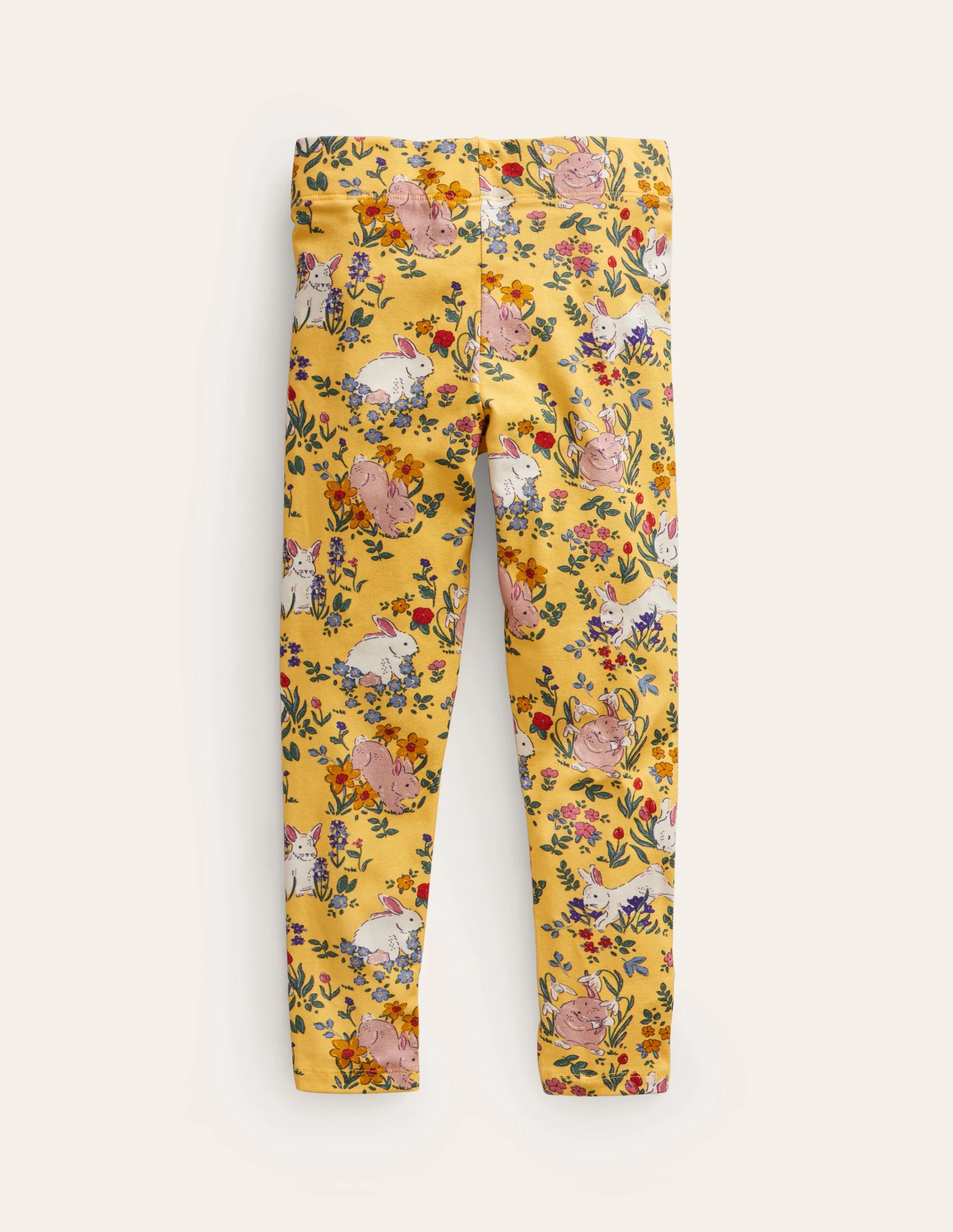 Fun Leggings-Spring Yellow Bunny - Image 2