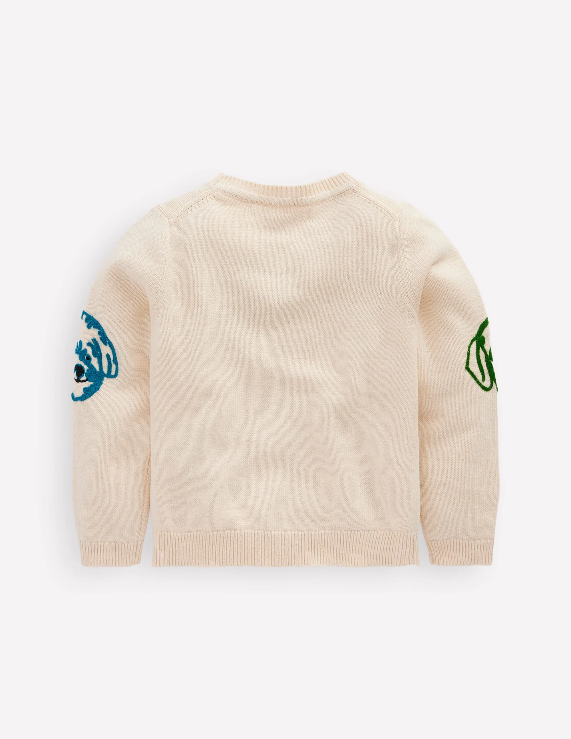 Fun Logo Sweater-Warm Ivory Dogs - Image 2