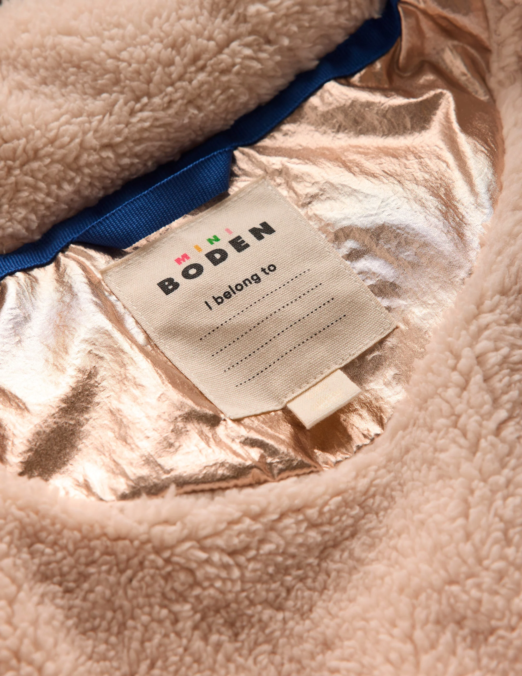 Fun Padded Coat-Gold - Image 4