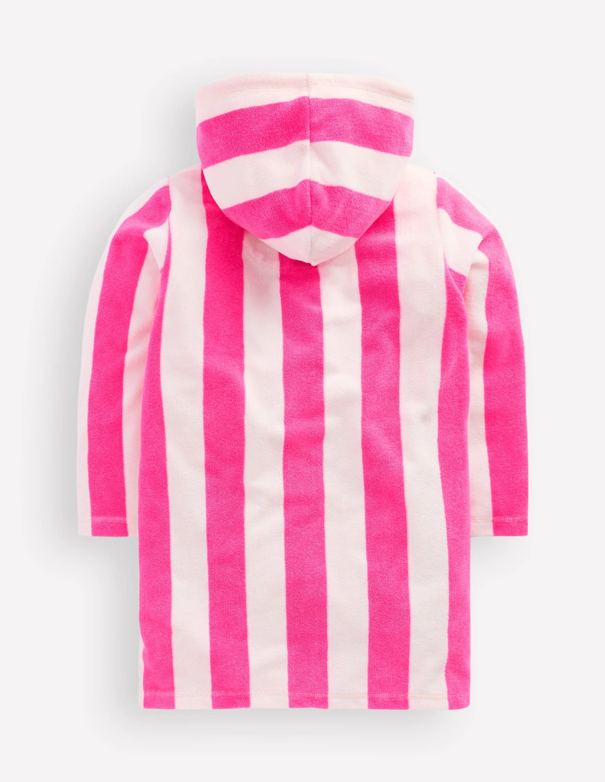 Fun Romie Towelling Zip-Up-Sorbet Pink Turtles - Image 3