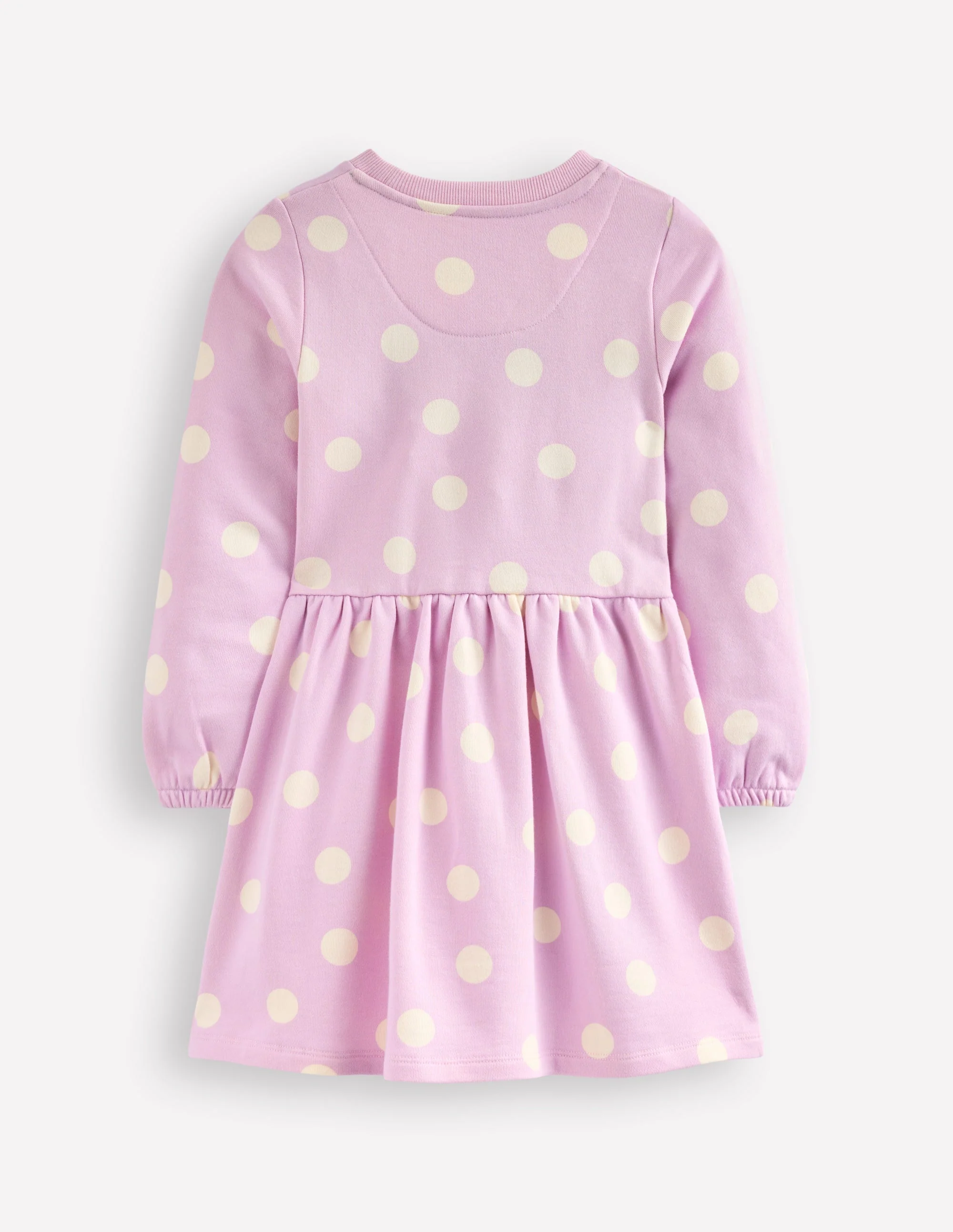 Joan Boucle Appliqué Dress-Sugared Lilac Spot Dogs - Image 2