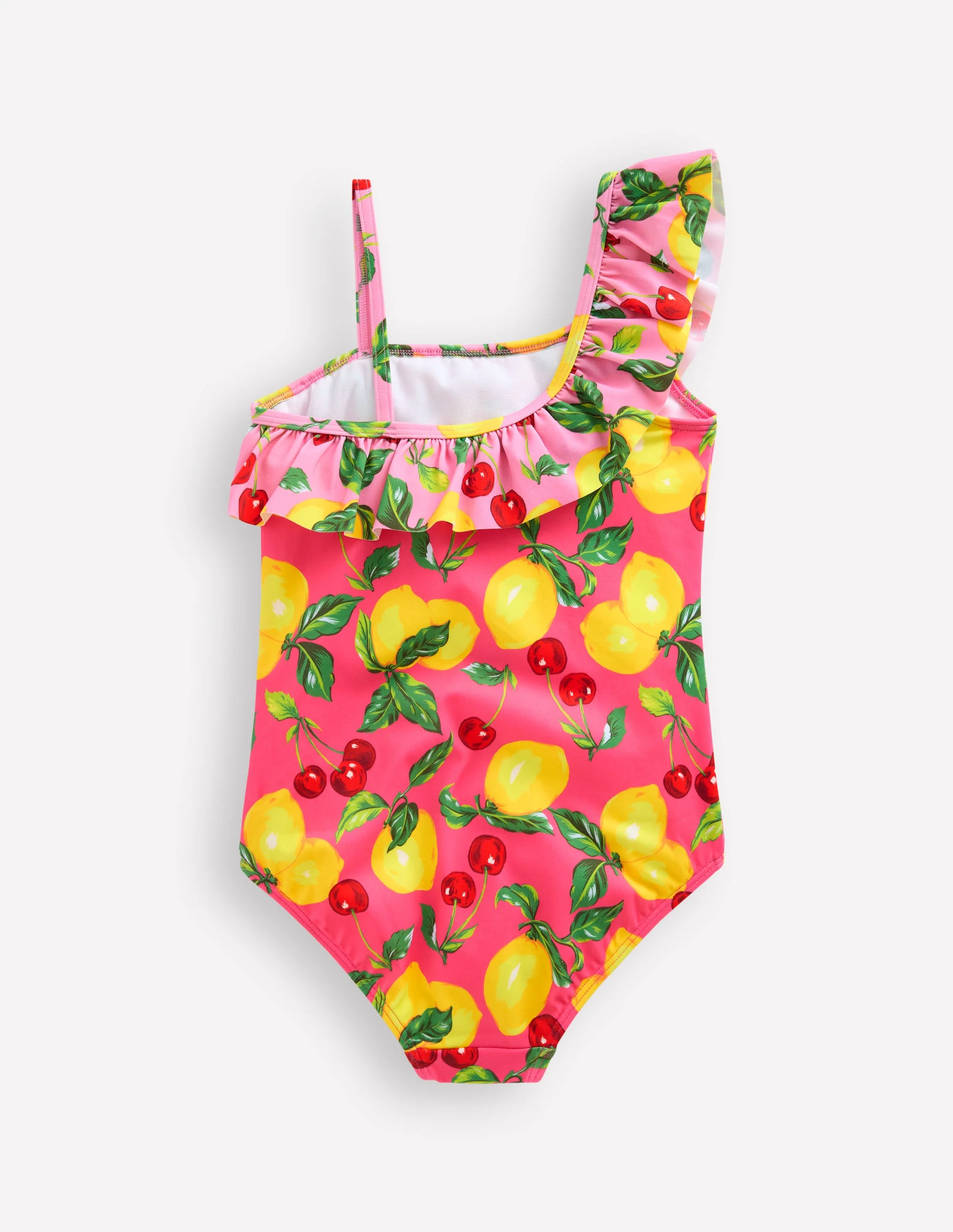 Lila One Shoulder Swimsuit-Lemon and Cherry Hotchpotch - Image 2