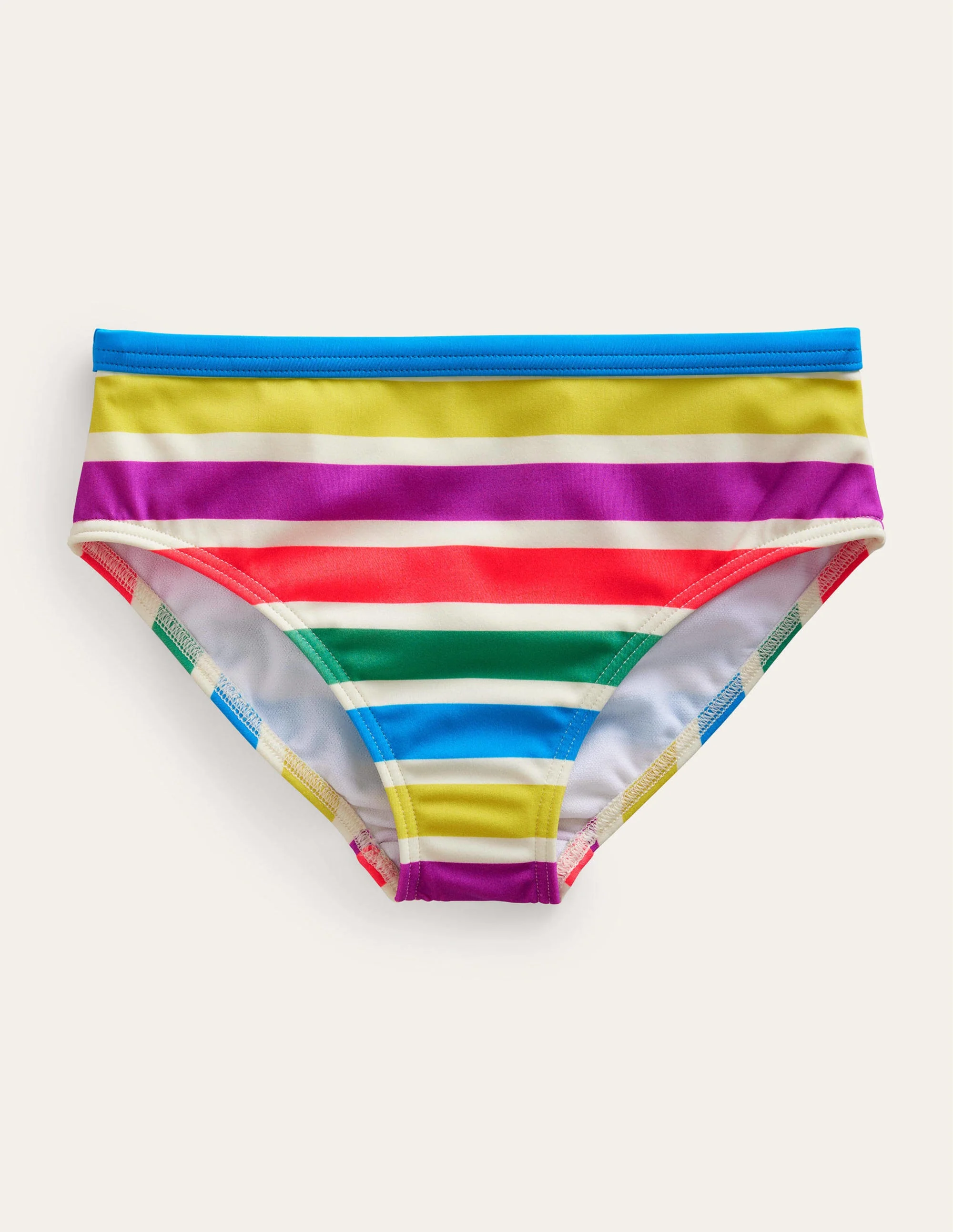 Patterned Bikini Bottoms-Day Tripping Stripe