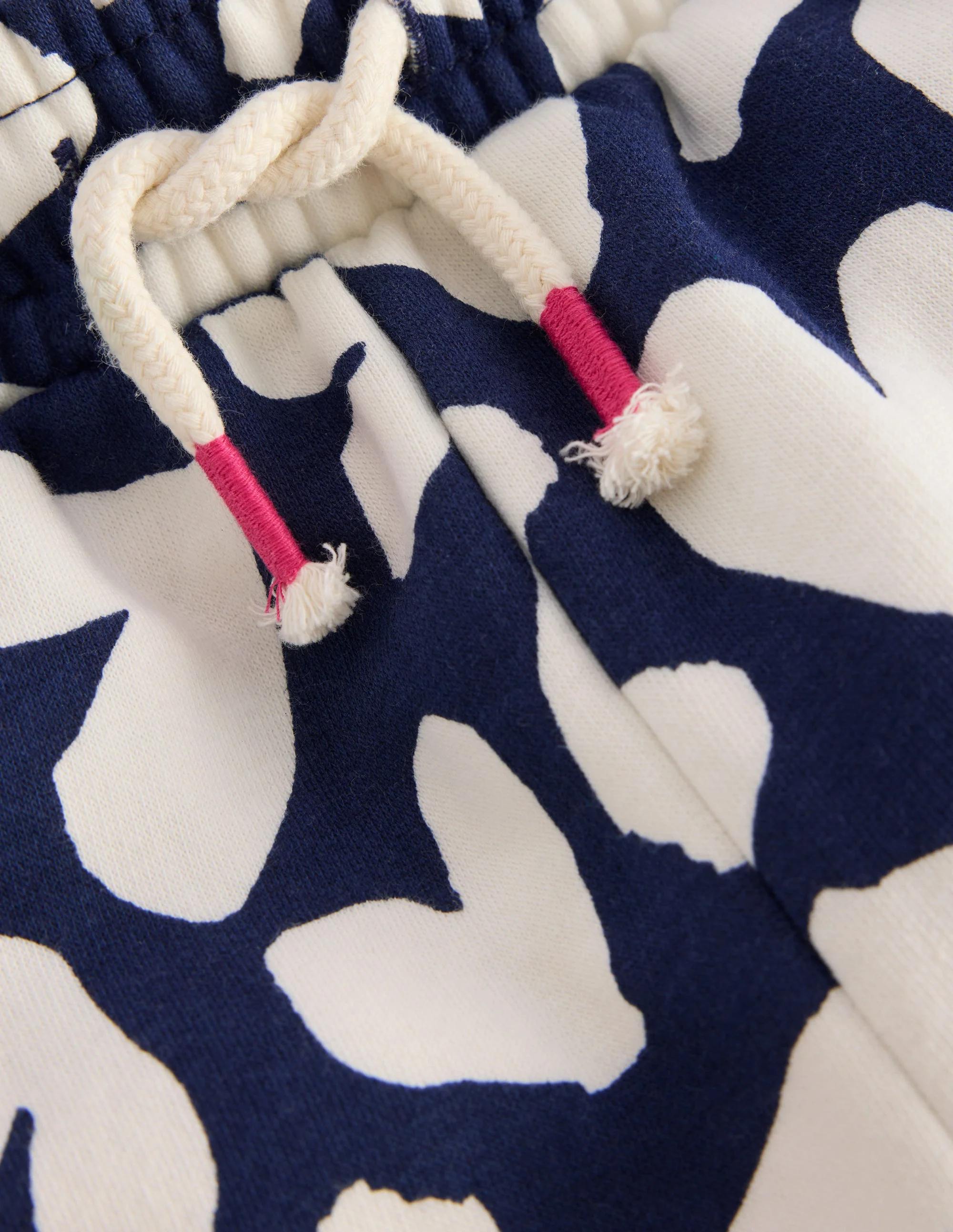 Printed Cosy Sweatpants-Navy Hearts - Image 3