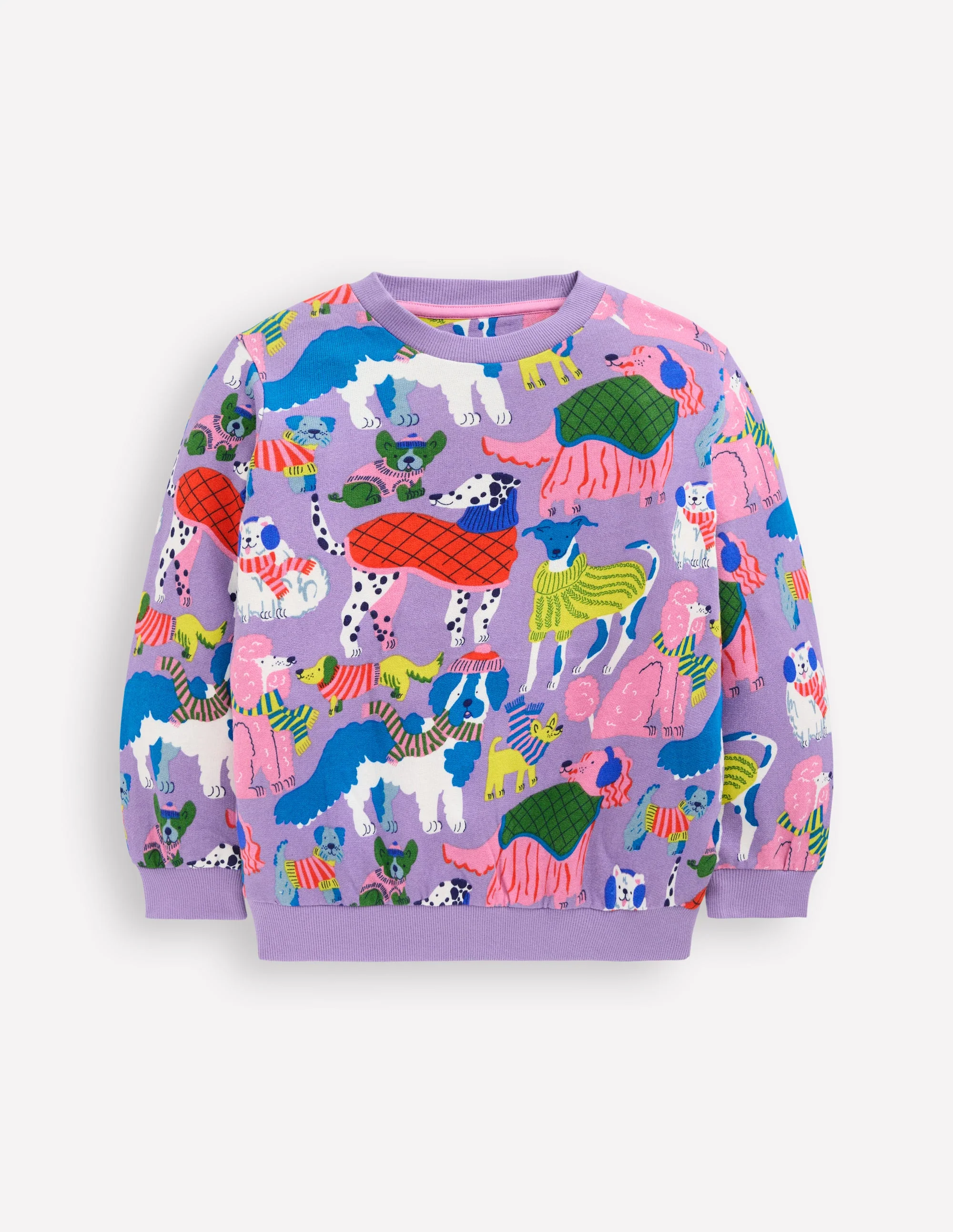 Printed Sweatshirt-Cosy Pups - Image 3