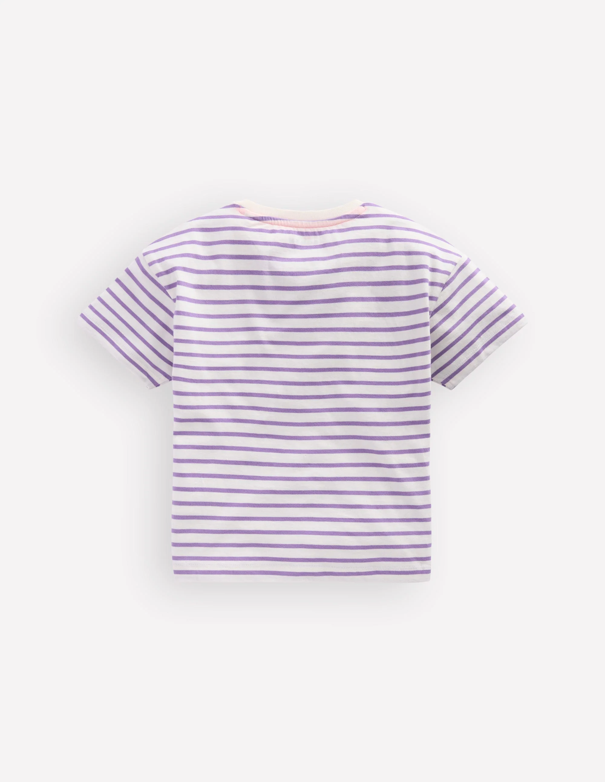 Relaxed Applique T-shirt-Aster Purple/ Ivory Shoes - Image 2