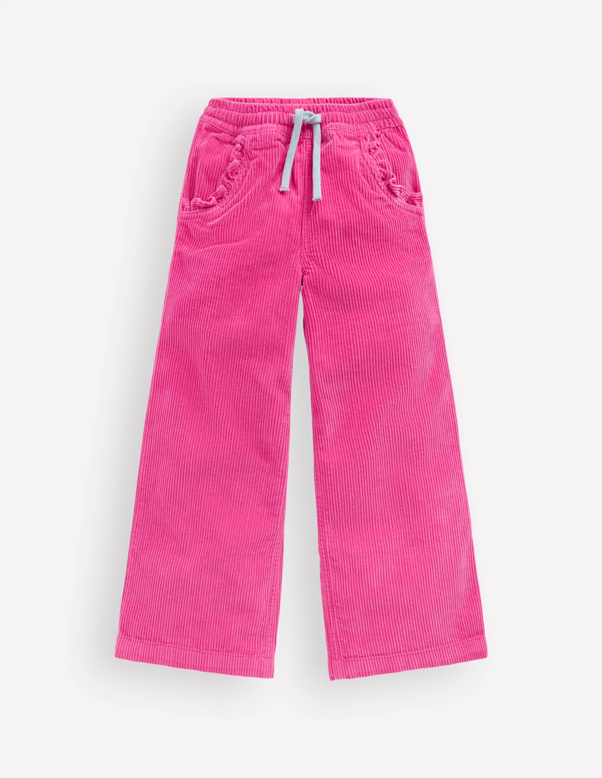 Relaxed Cord Pants-Raspberry Pink