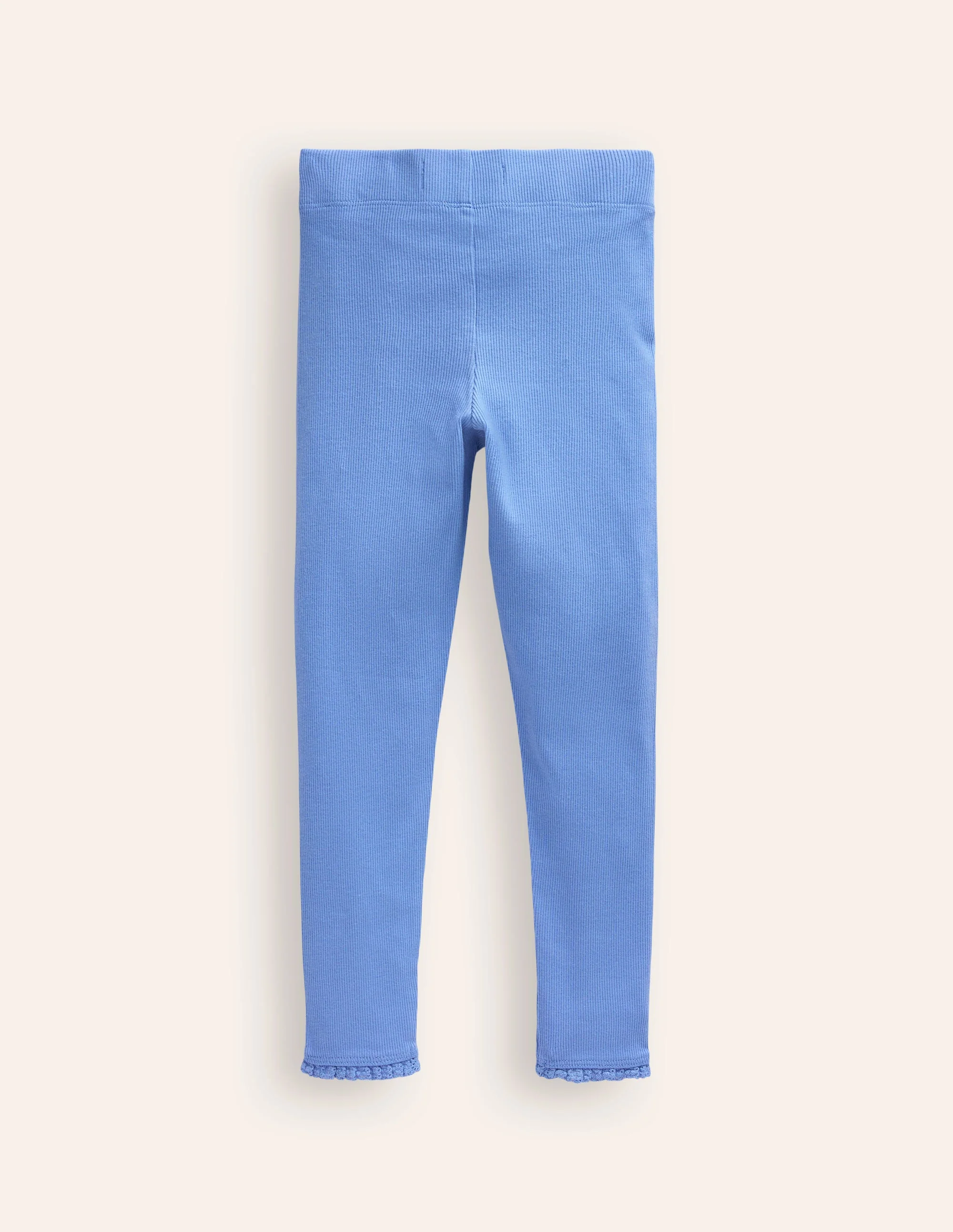 Ribbed Leggings-Forget Me Not - Image 2