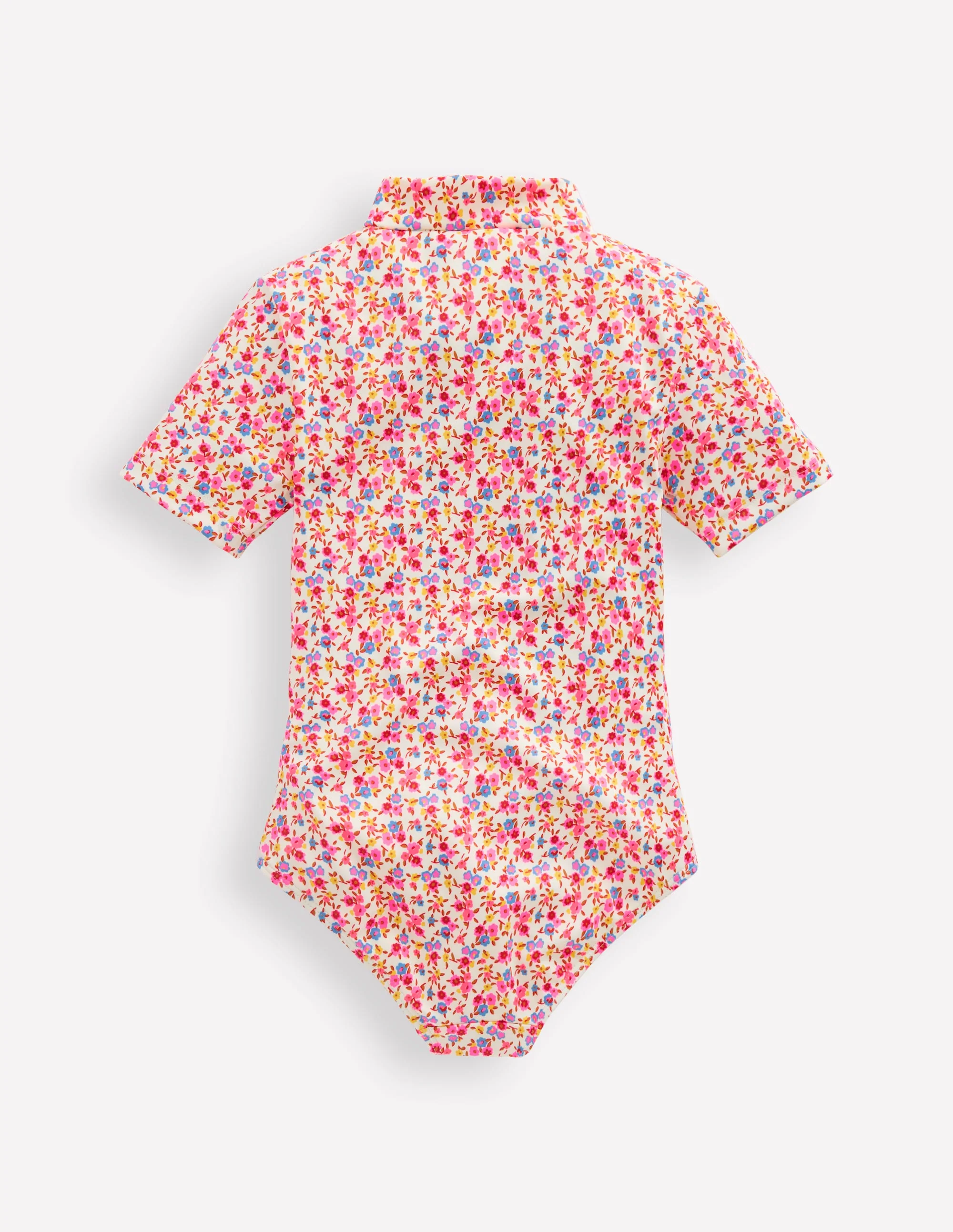 Short-sleeved Swimsuit-Papyrus Ditsy Floral - Image 2