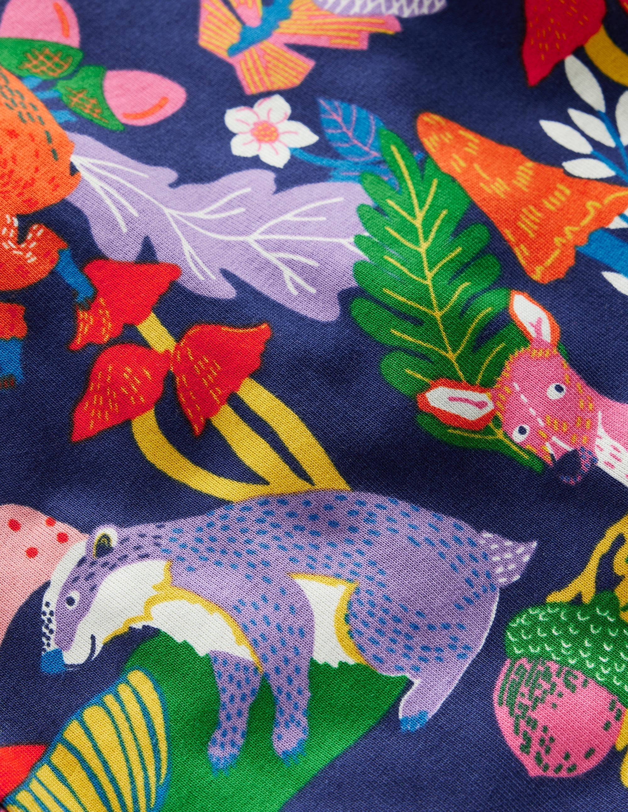 Snug Glow-In-The-Dark Pyjamas-Rainbow Forest - Image 3